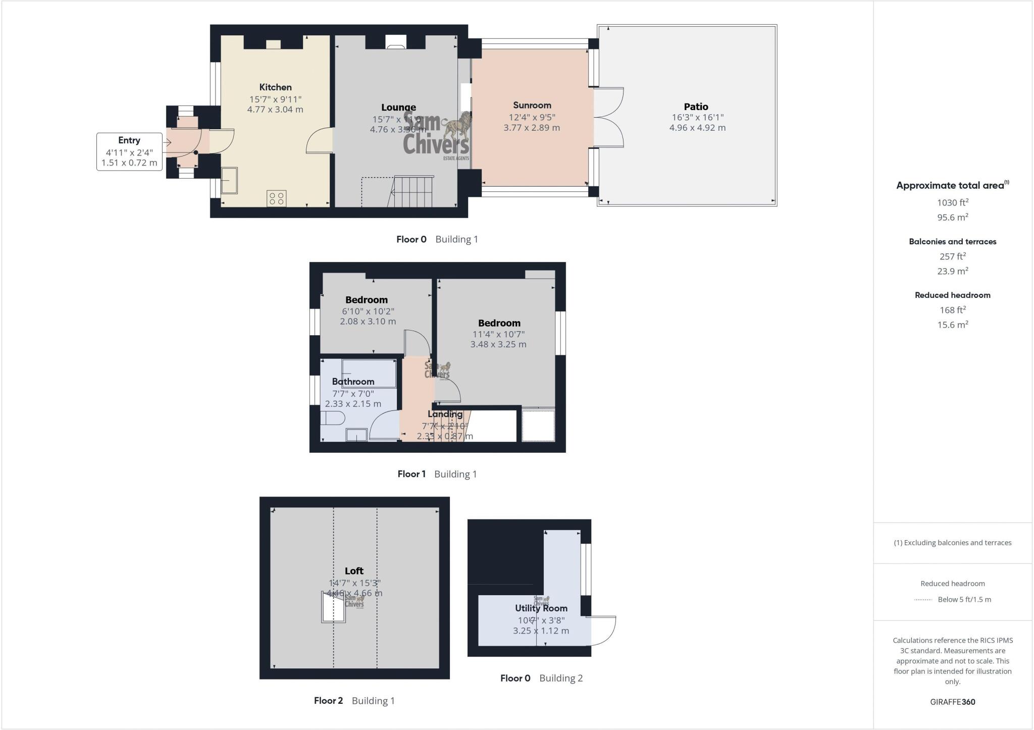 Gordon Buildings, Radstock floorplan