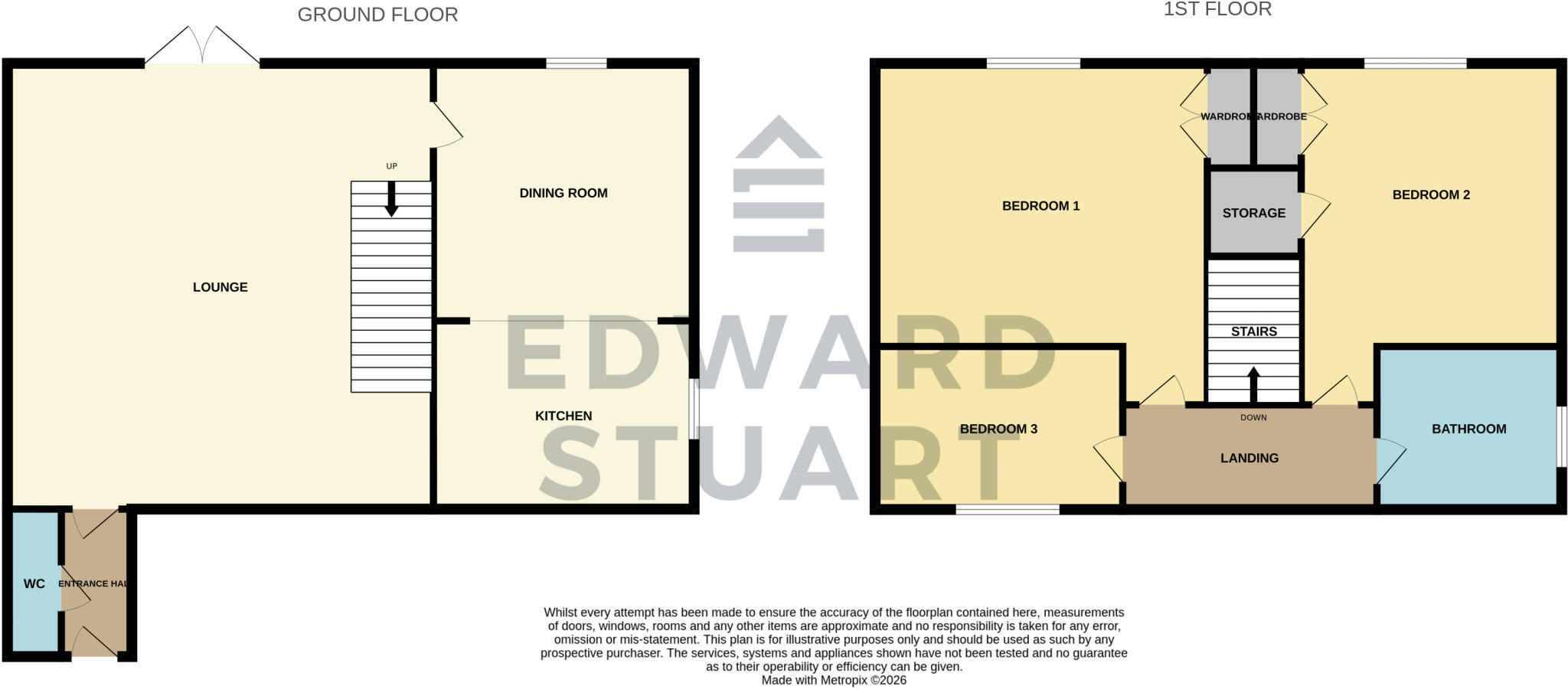 Turnstone Way, Stanground, Peterborough, Cambridgeshire, PE2 floorplan