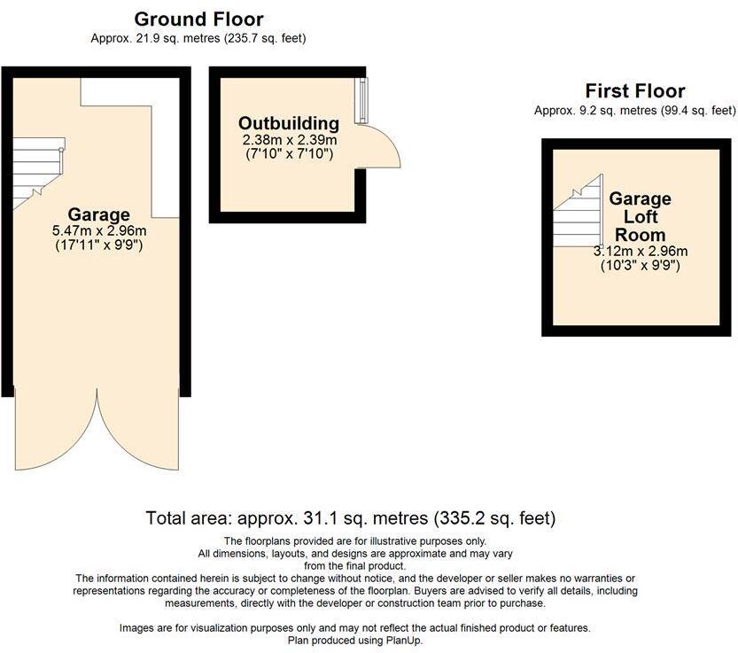 45, Woodhill Road floorplan