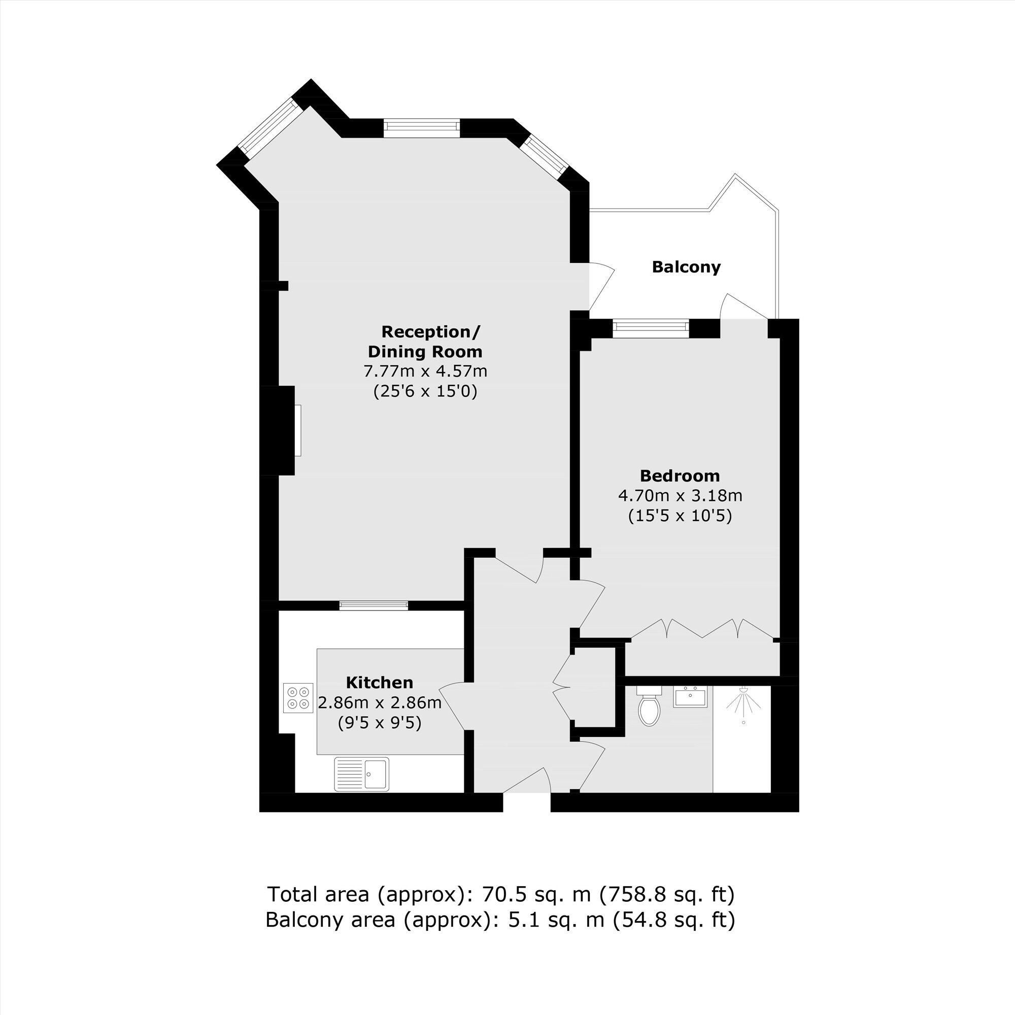 Nine Elms Lane, Nine Elms floorplan