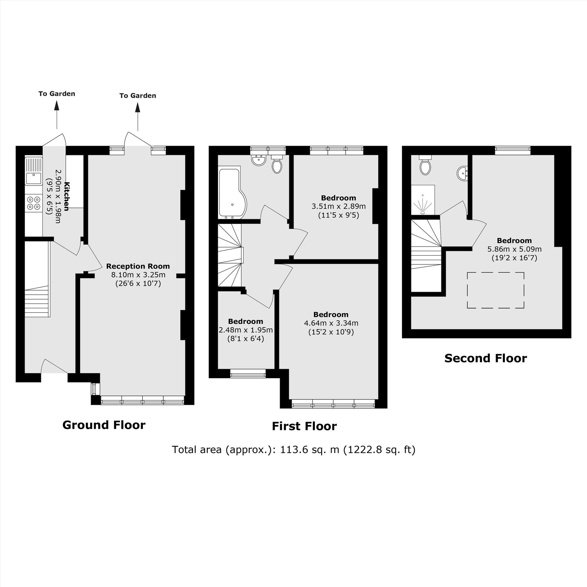 Nettlewood Road, Streatham floorplan