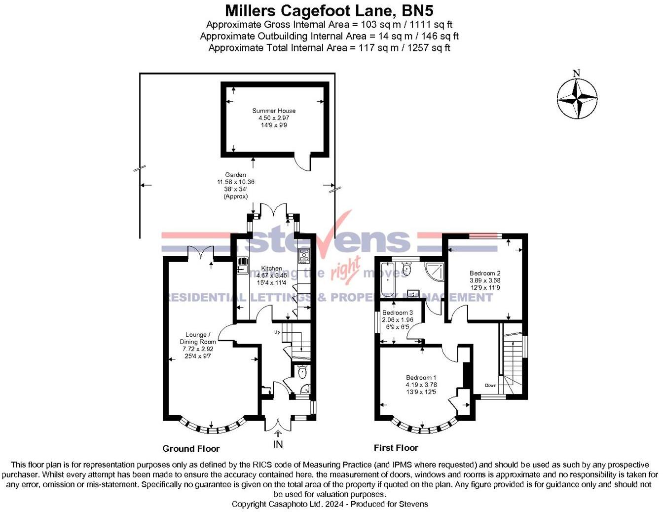 Cagefoot Lane, Henfield floorplan