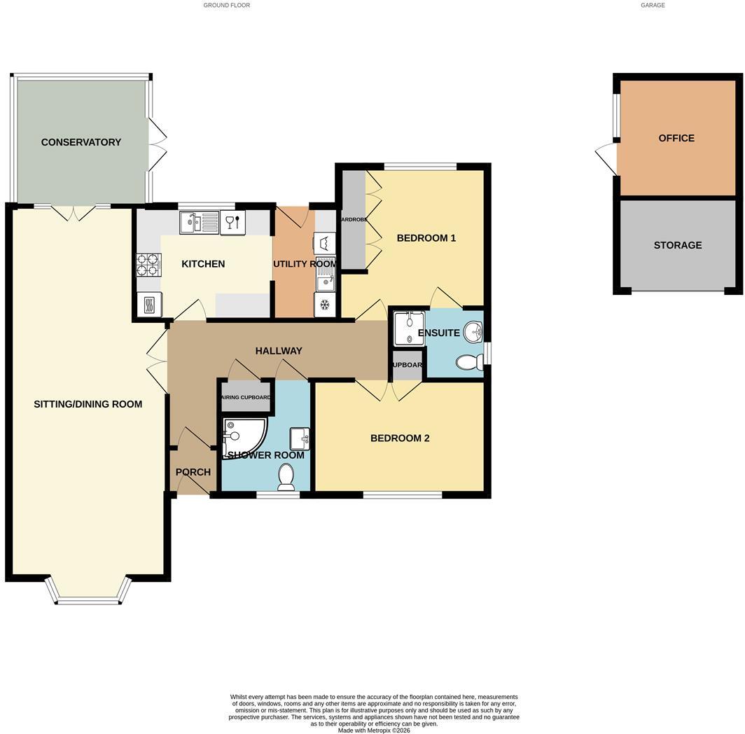 Griggs Garden, Fremington, Barnstaple floorplan