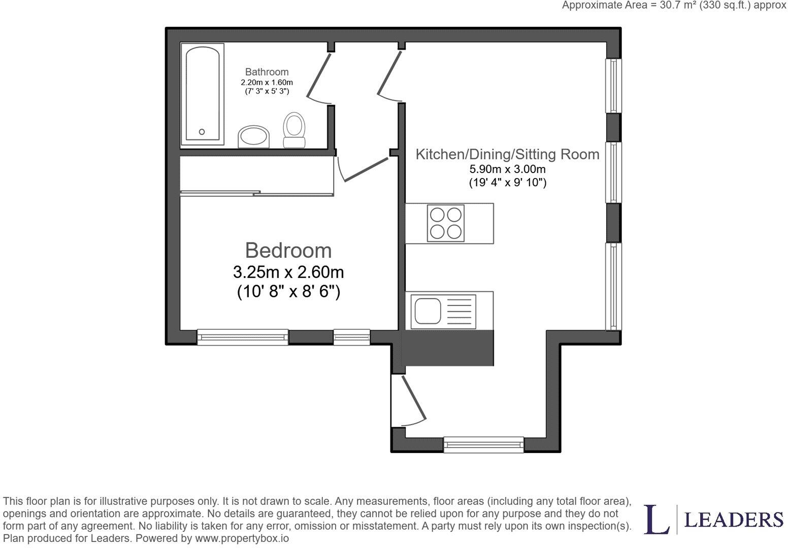 Granary Court, Bell Street, Sawbridgeworth, CM21 floorplan