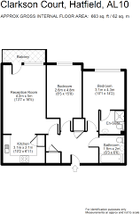 Clarkson Court, Hatfield floorplan