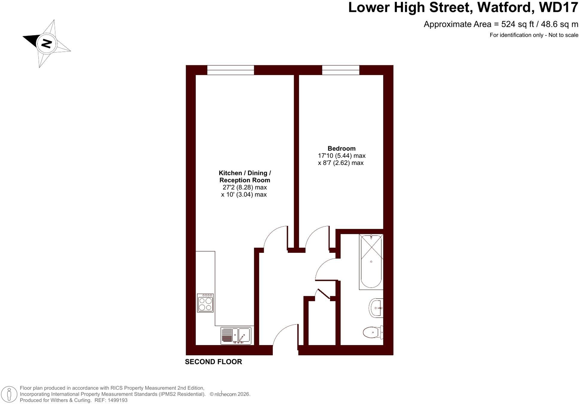 Lower High Street, Watford, WD17 floorplan