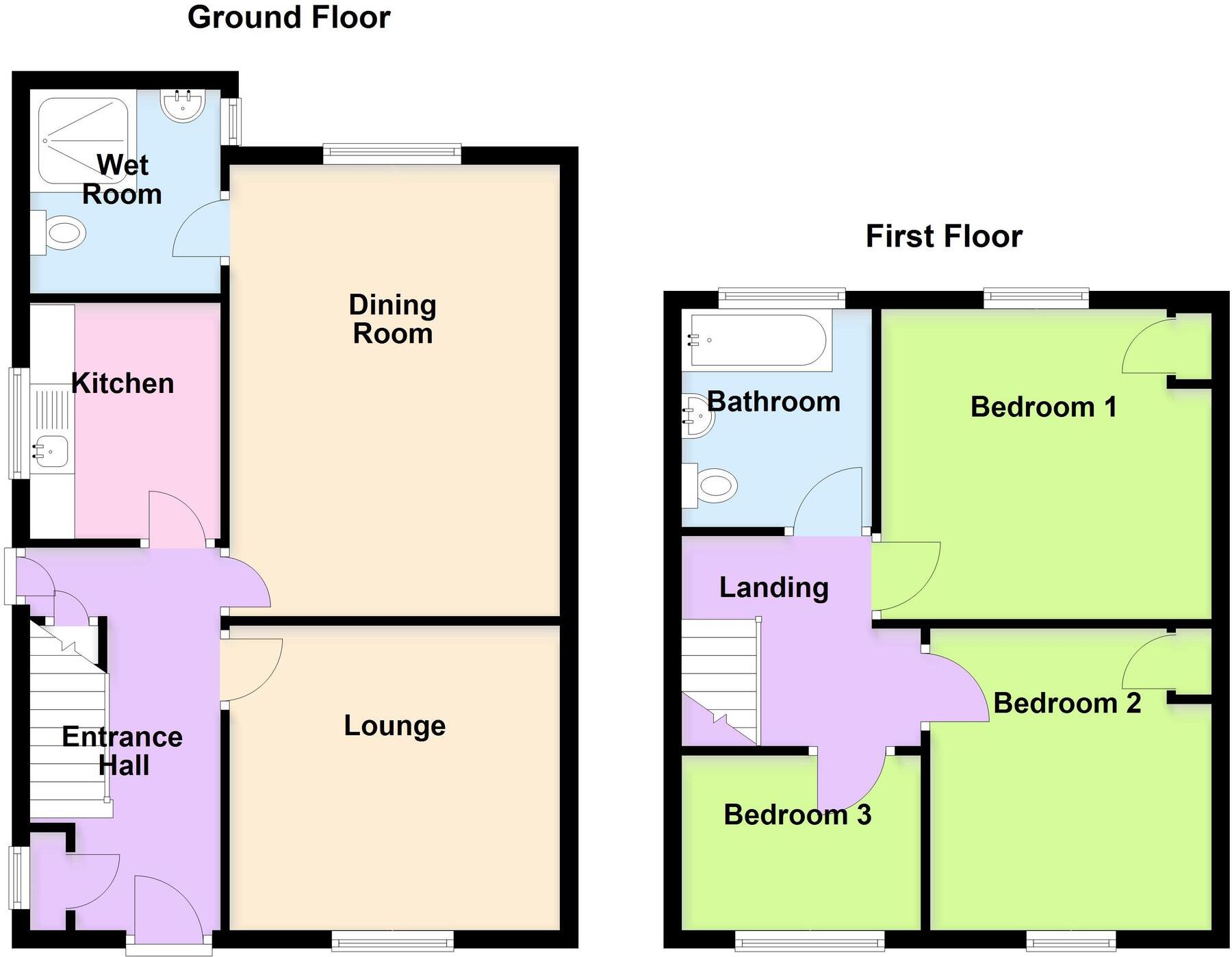 Hallam Crescent East, Leicester, LE3 floorplan