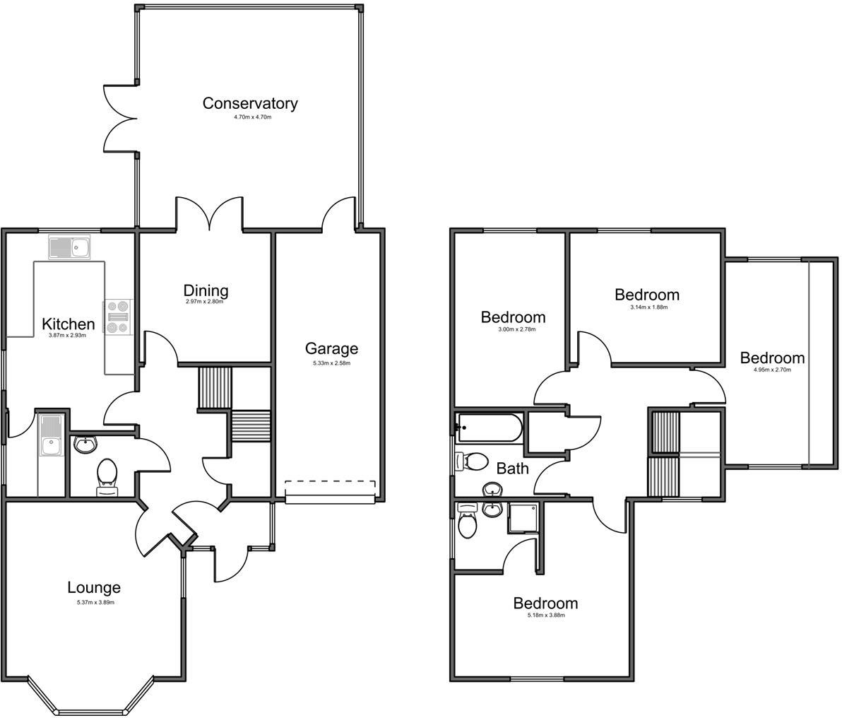 Lime Vale Way, Bradford floorplan