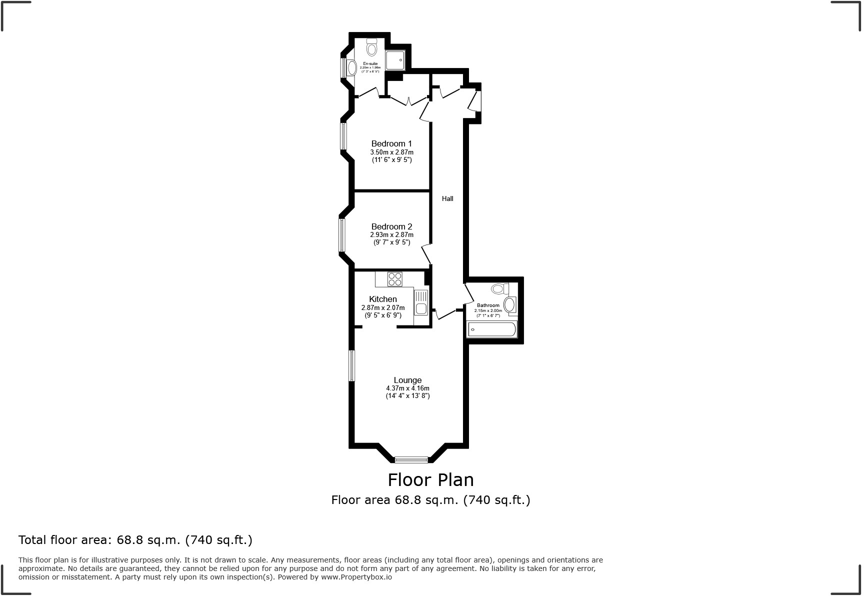 1/2, 27 Weighhouse Close floorplan