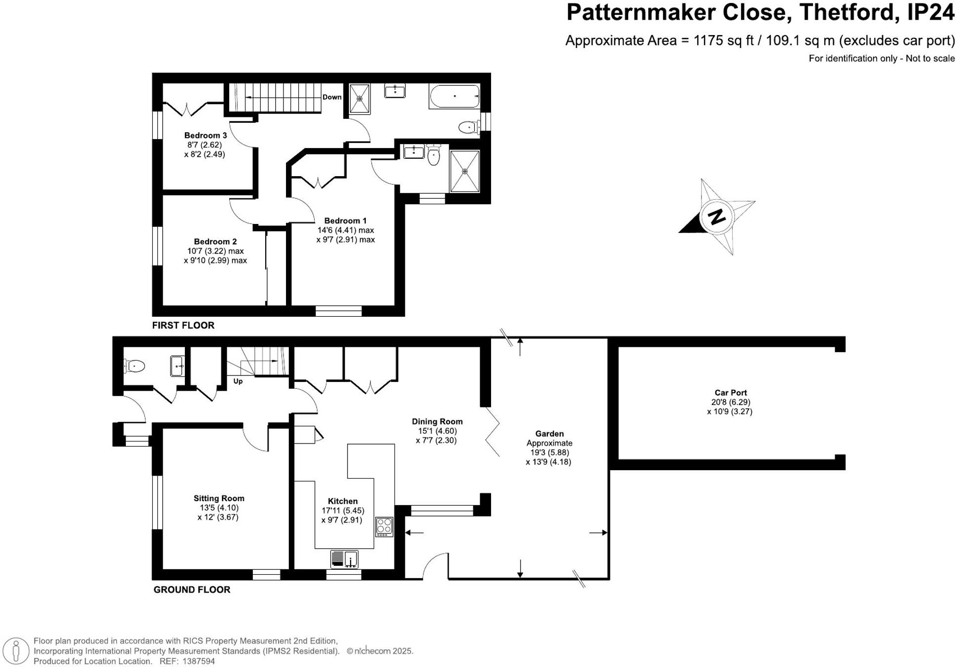 Patternmaker Close, Thetford, IP24 floorplan