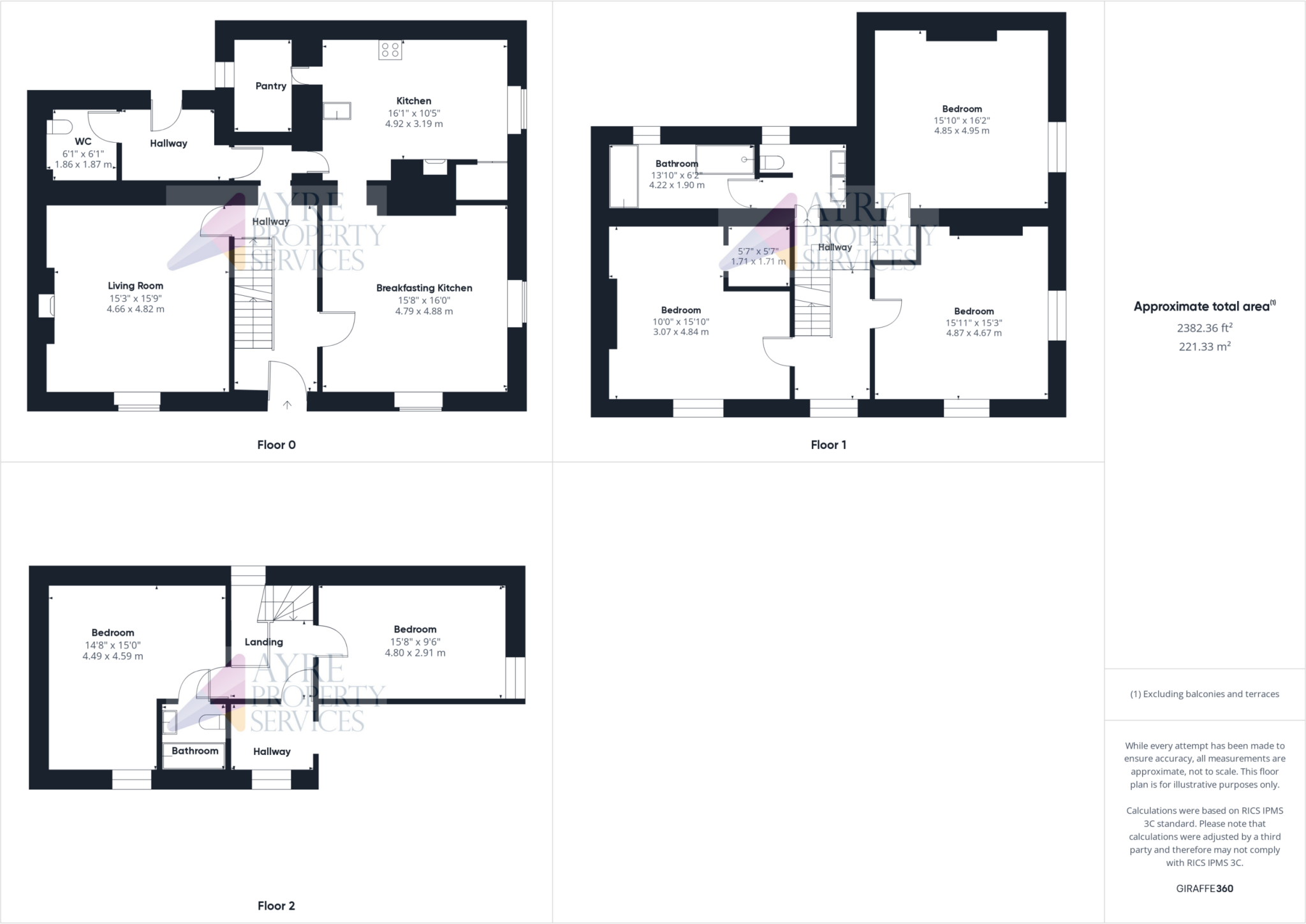 Springfield House, Springfield House, Townfoot, Rothbury, Morpeth, Northumberland floorplan