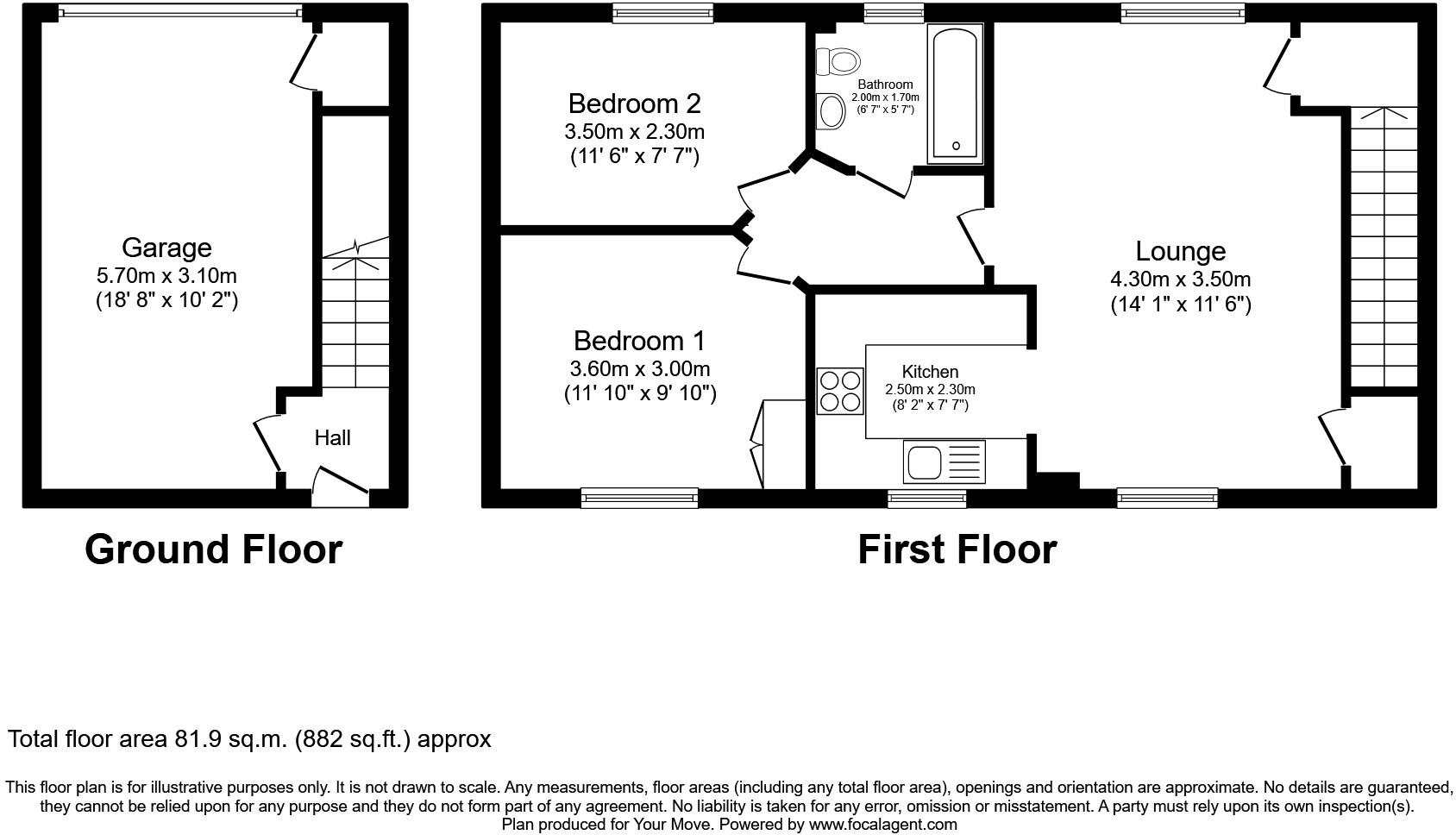 Searchlight Heights, Chattenden, Rochester, Kent, ME3 floorplan