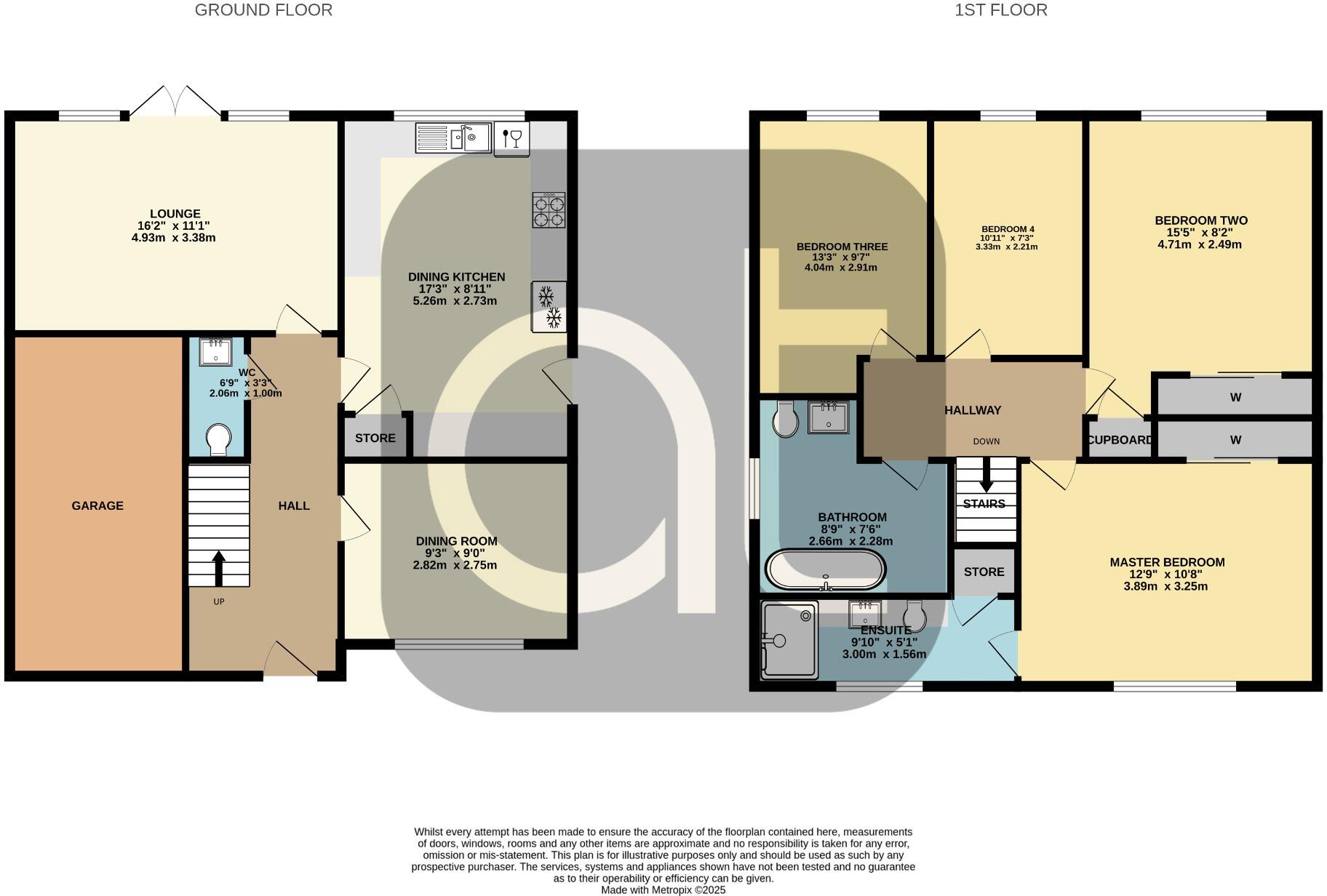 4 Rose Hip Crescent, Larbert, Falkirk, FK5 4ZP floorplan