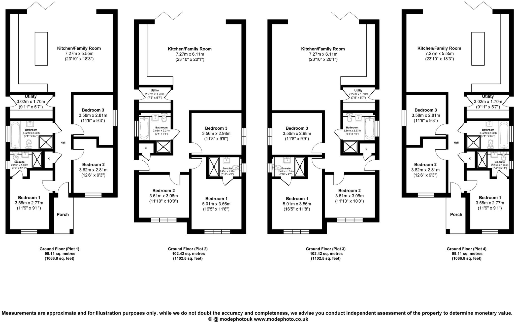 Plot 4 , Farriers' Way, Thorpe Road, Weeley floorplan