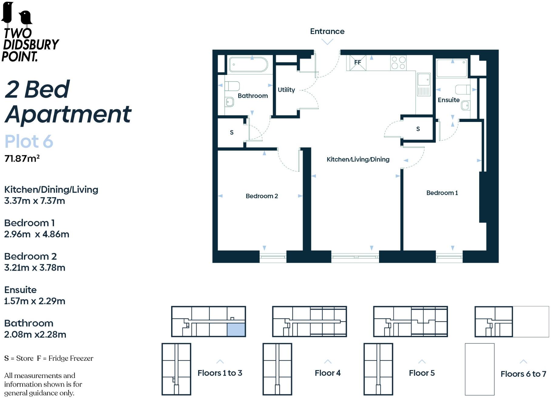 Two Didsbury Point,
Didsbury,
M20 2EU floorplan