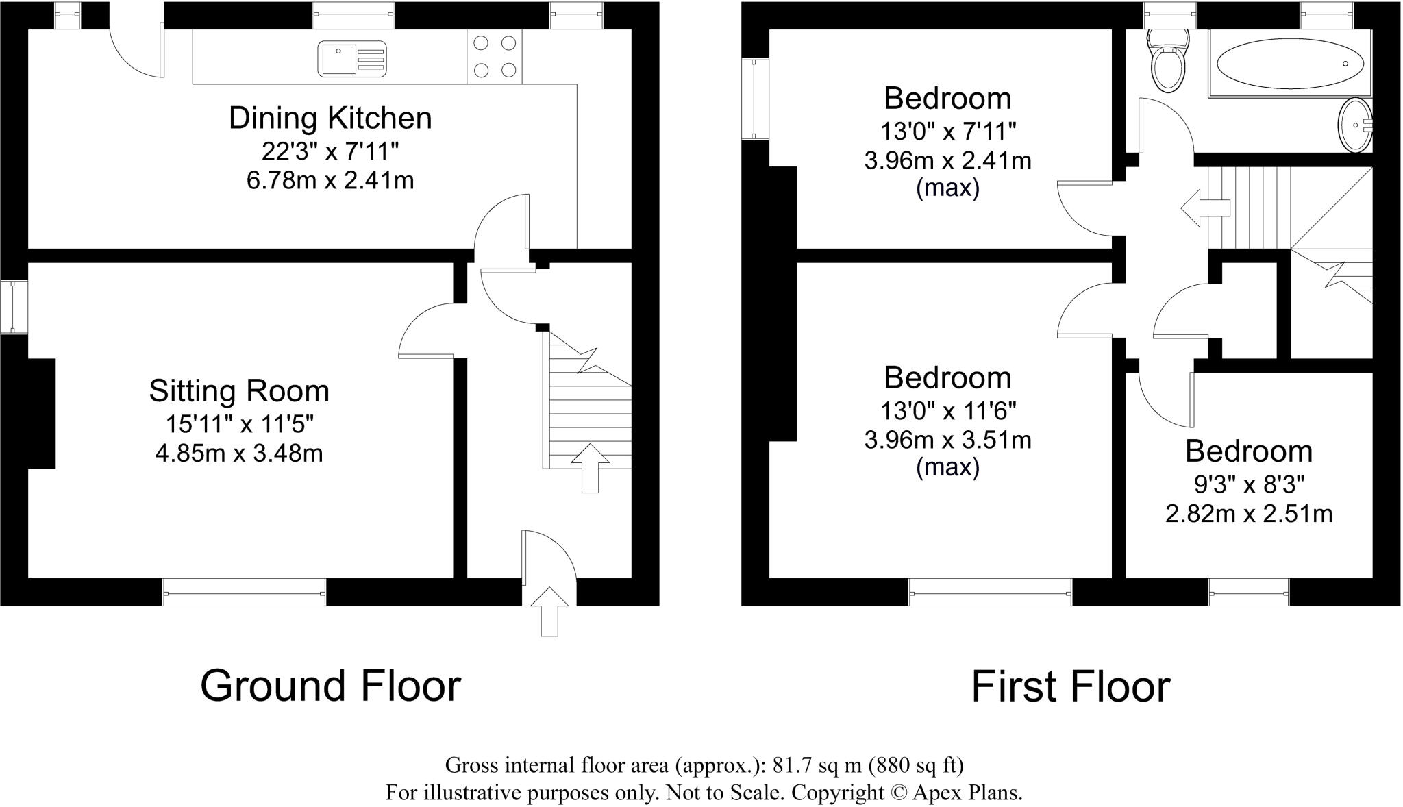 St. Andrews Street, Harrogate, North Yorkshire floorplan