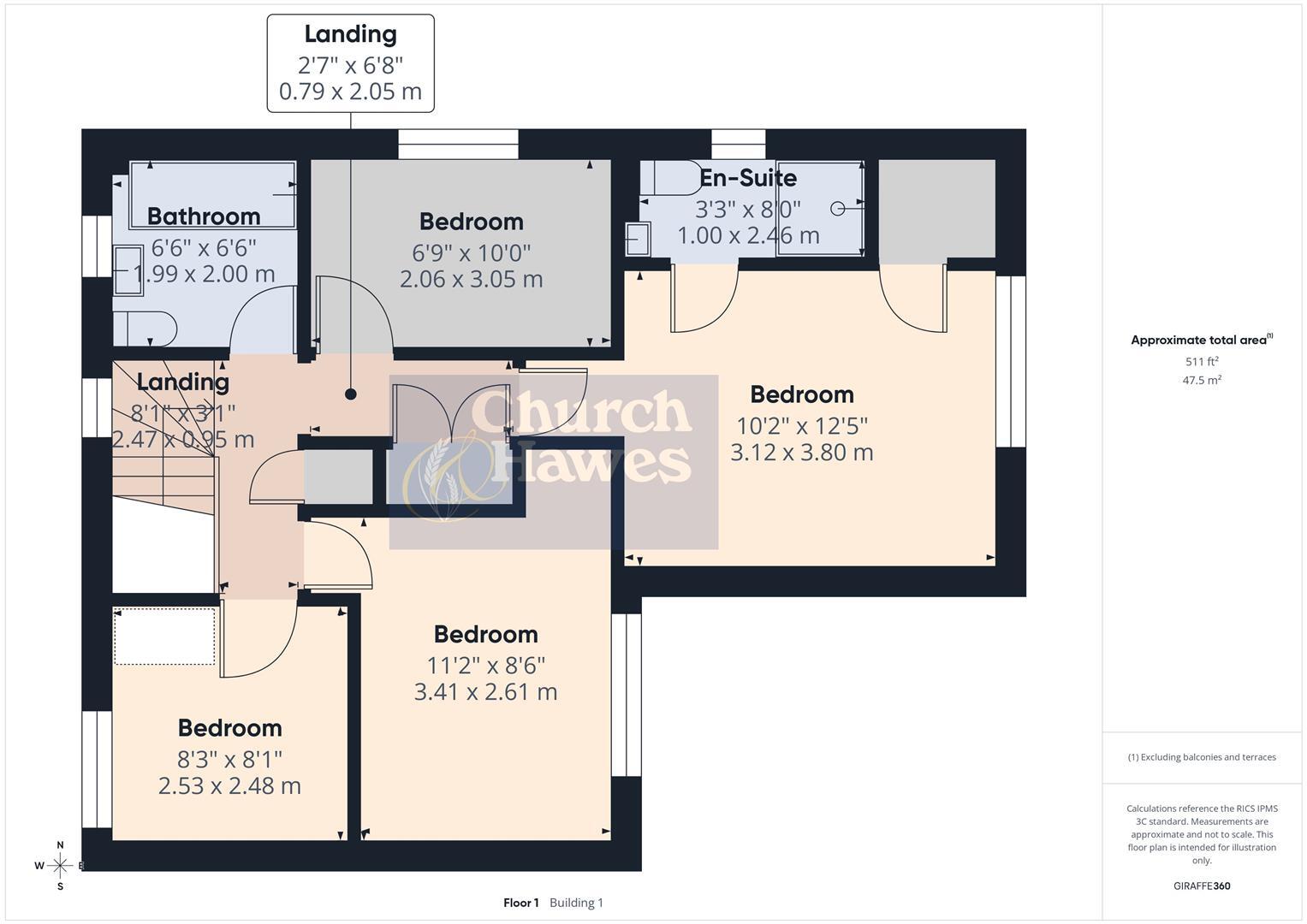 Coopers Avenue, Heybridge floorplan