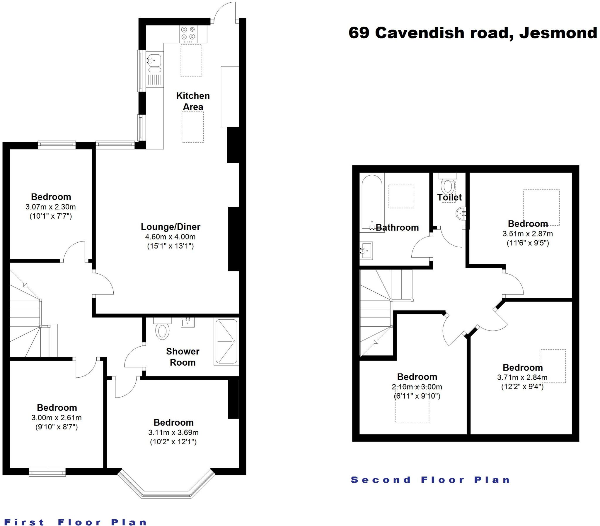Cavendish Road, Jesmond, Newcastle Upon Tyne, NE2 floorplan