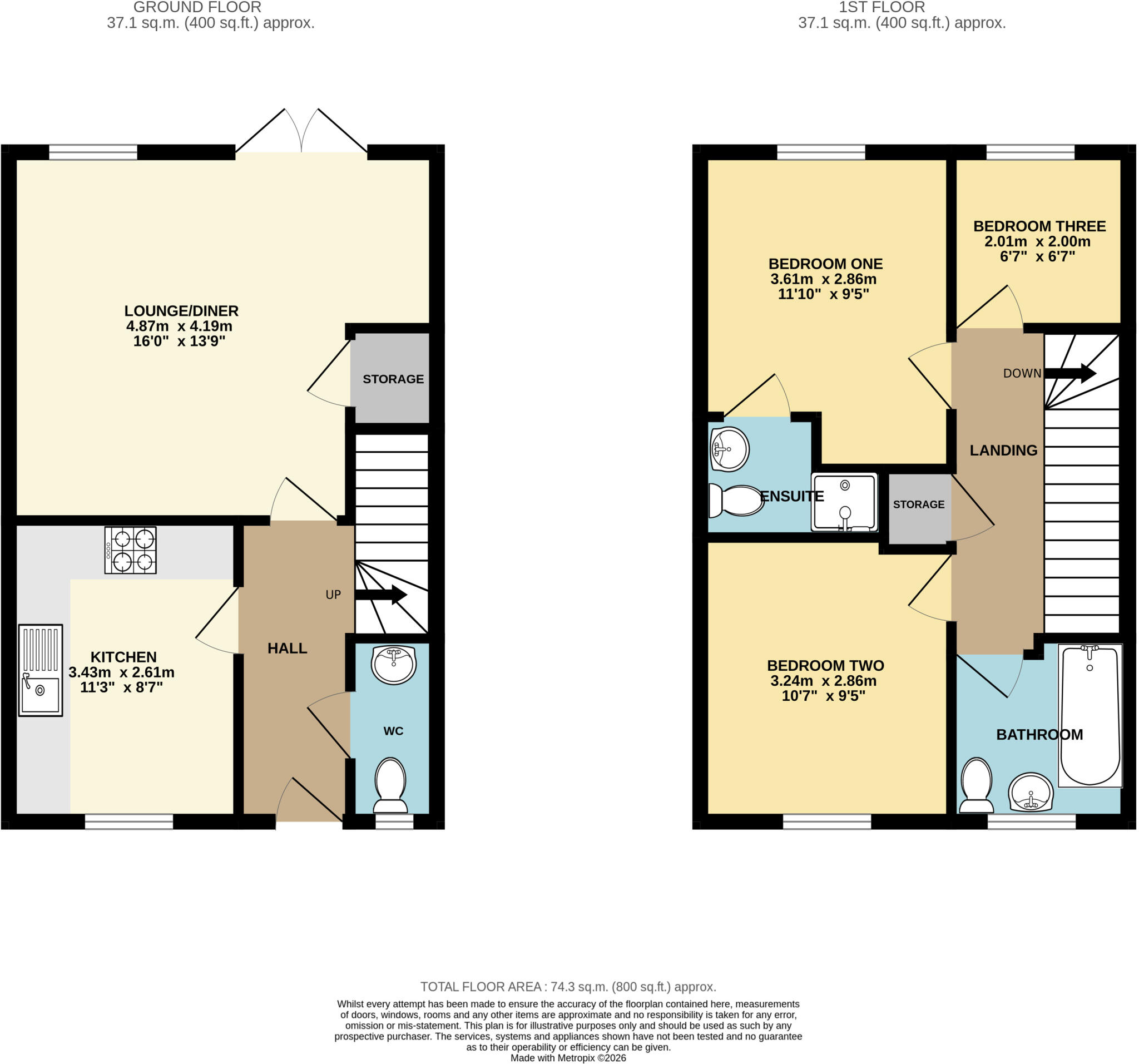 Blenheim Road, Leighton Buzzard, Bedfordshire, LU7 floorplan