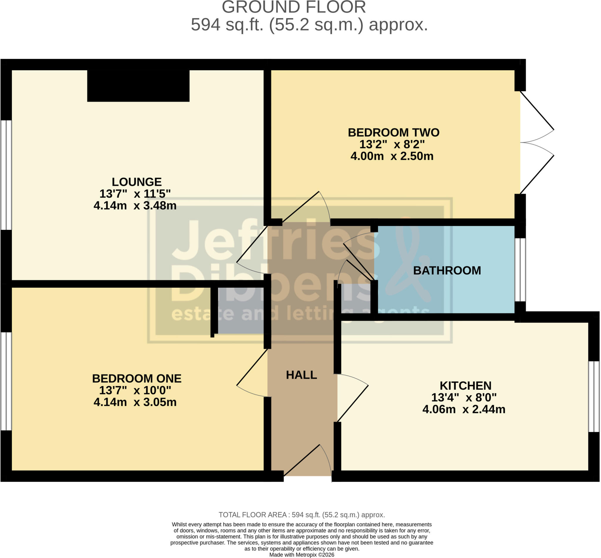 Homefield Road, Westbourne floorplan