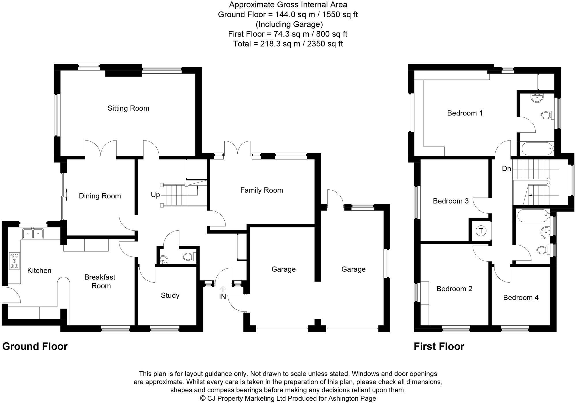 Howe Drive, Beaconsfield, HP9 floorplan