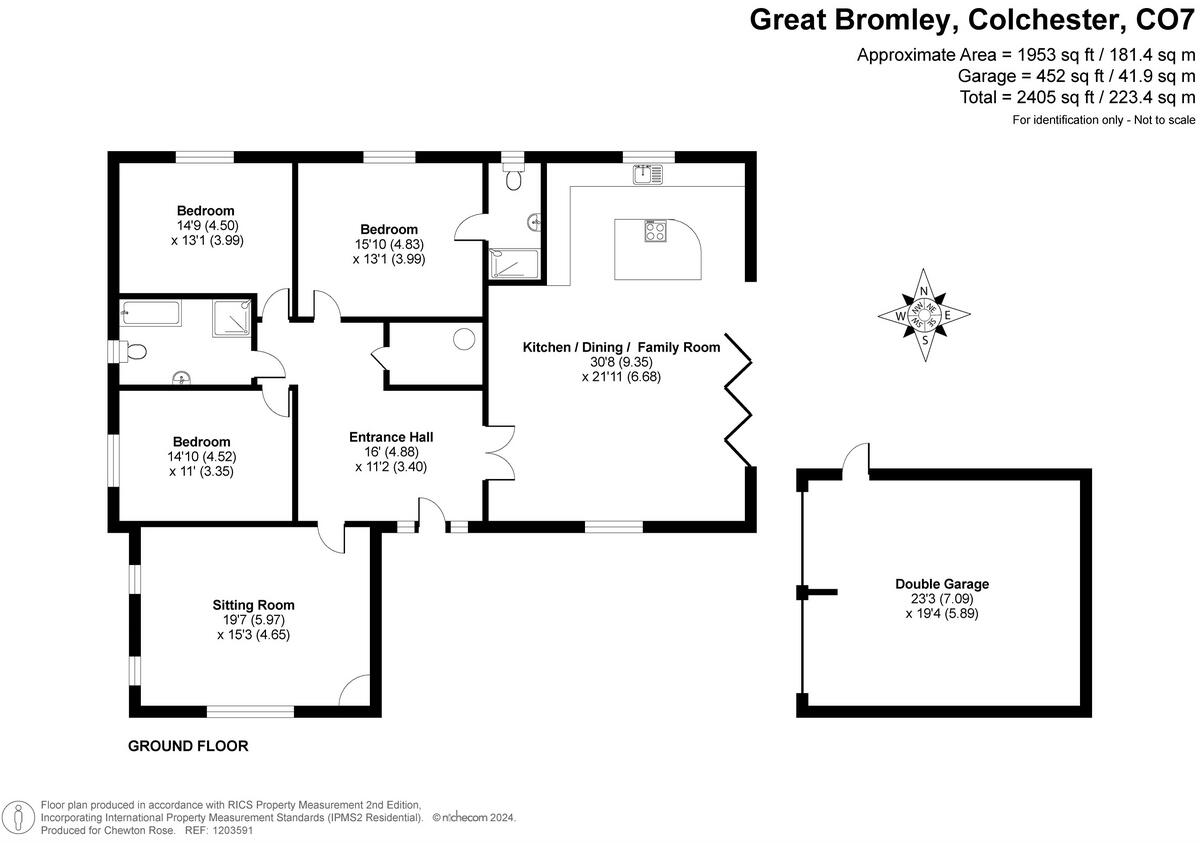 Hilliards Road, Colchester floorplan