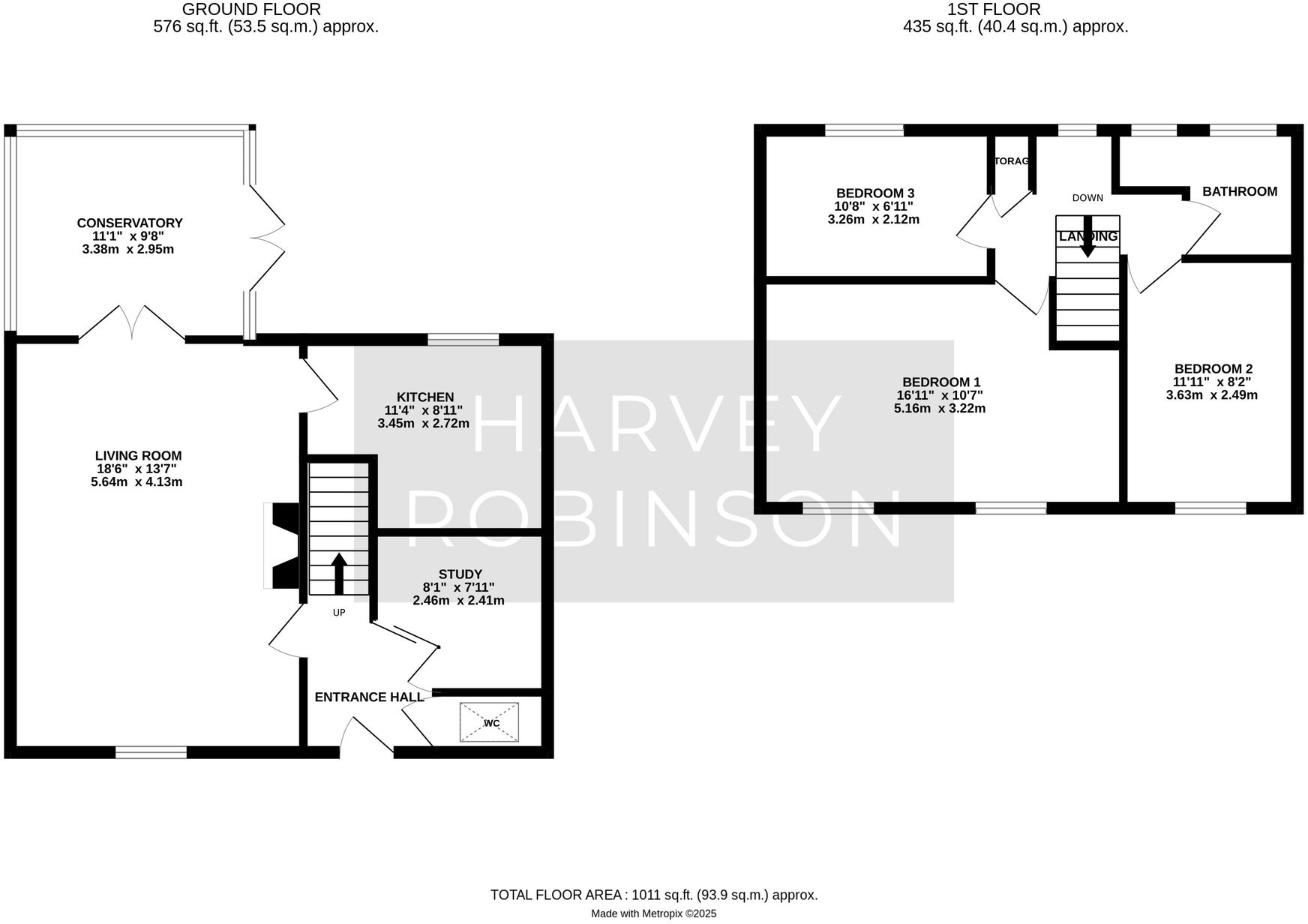 Bath Crescent, Wyton, PE28 floorplan