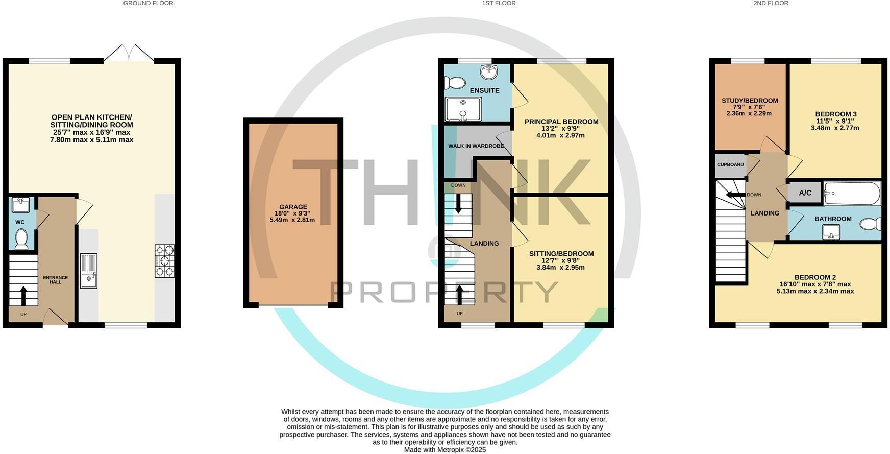 Elizabeth Way, Costessey, Norwich floorplan