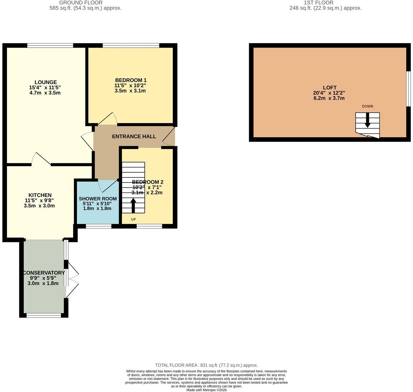 Windermere Avenue, Denton, Manchester, Greater Manchester, M34 floorplan
