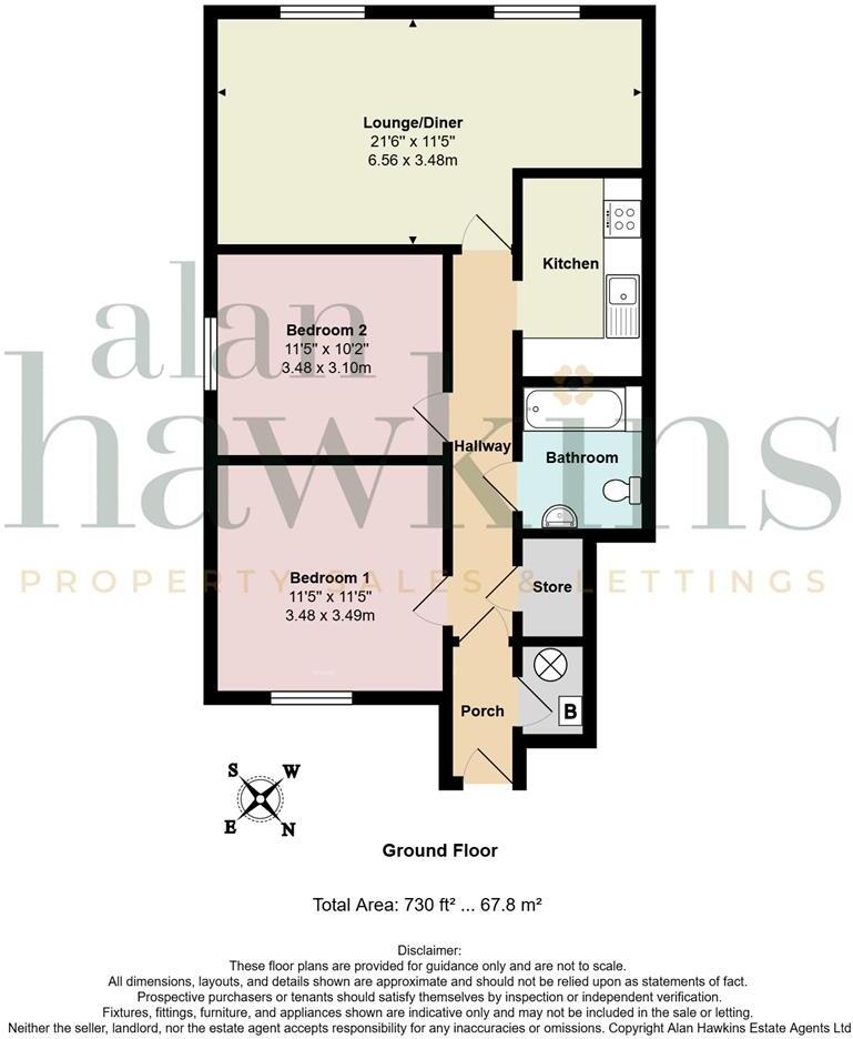 Rose Court, Wootton Bassett SN4 8 floorplan