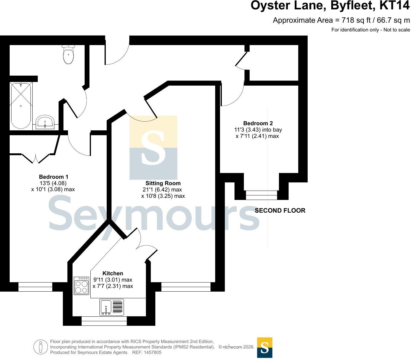 Oyster Lane, Byfleet, Surrey, KT14 floorplan