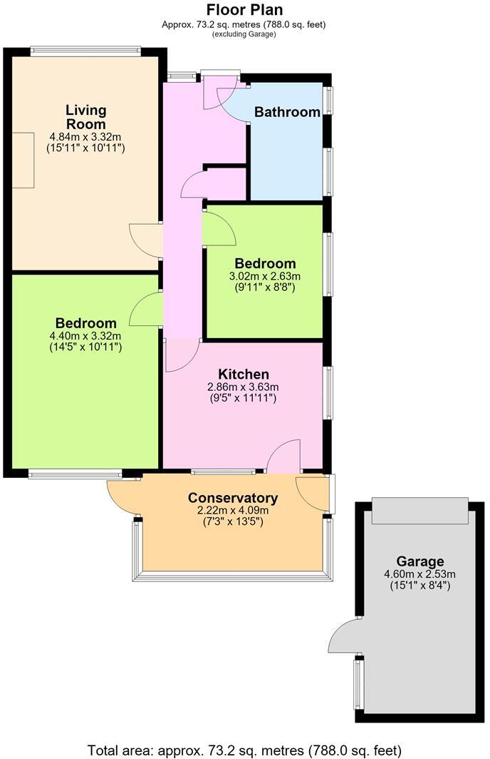 Ainsdale Close, Worthing floorplan