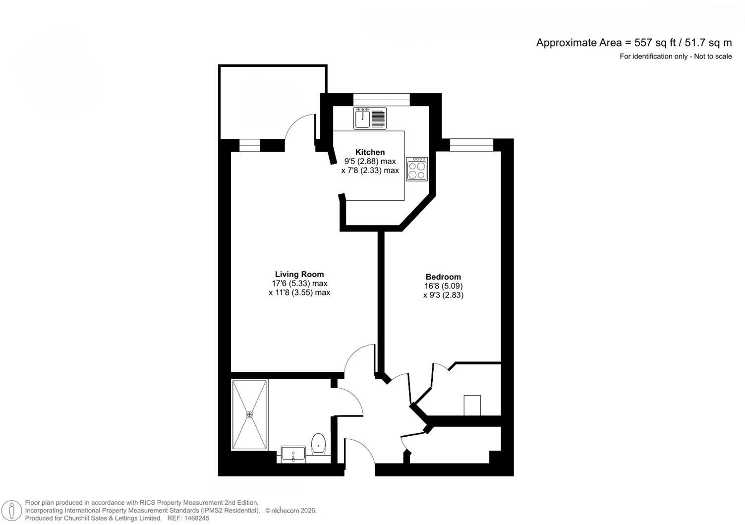 Clinton Lodge, Lymington, Hampshire floorplan