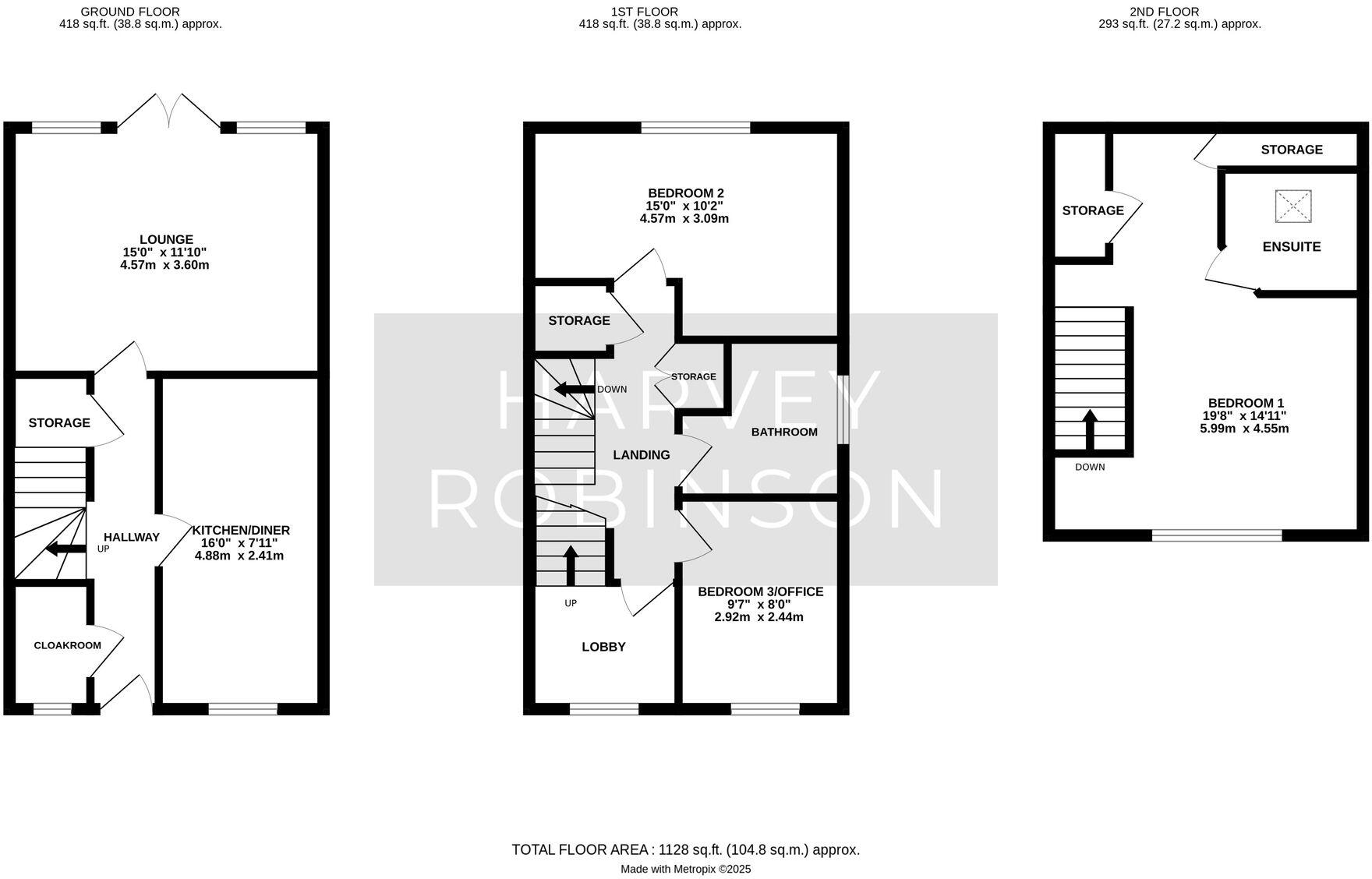 Gardener Crescent, Fenstanton, PE28 floorplan