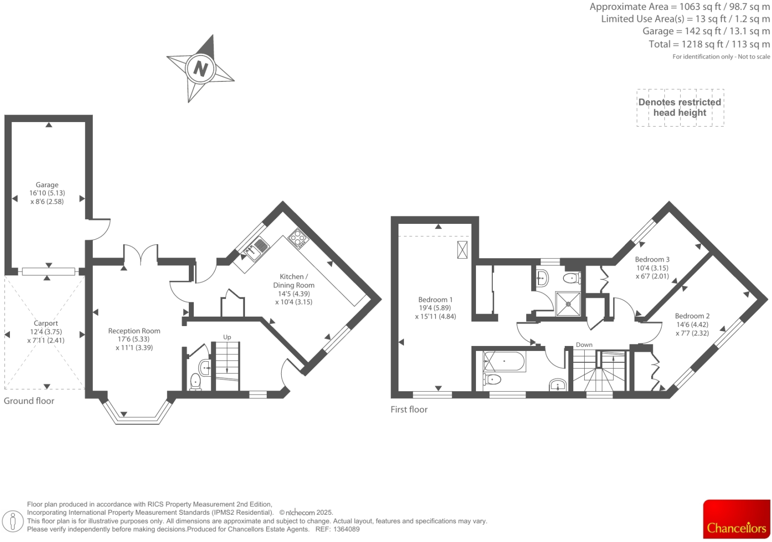 Hemlock Close, Weston Turville, Aylesbury floorplan