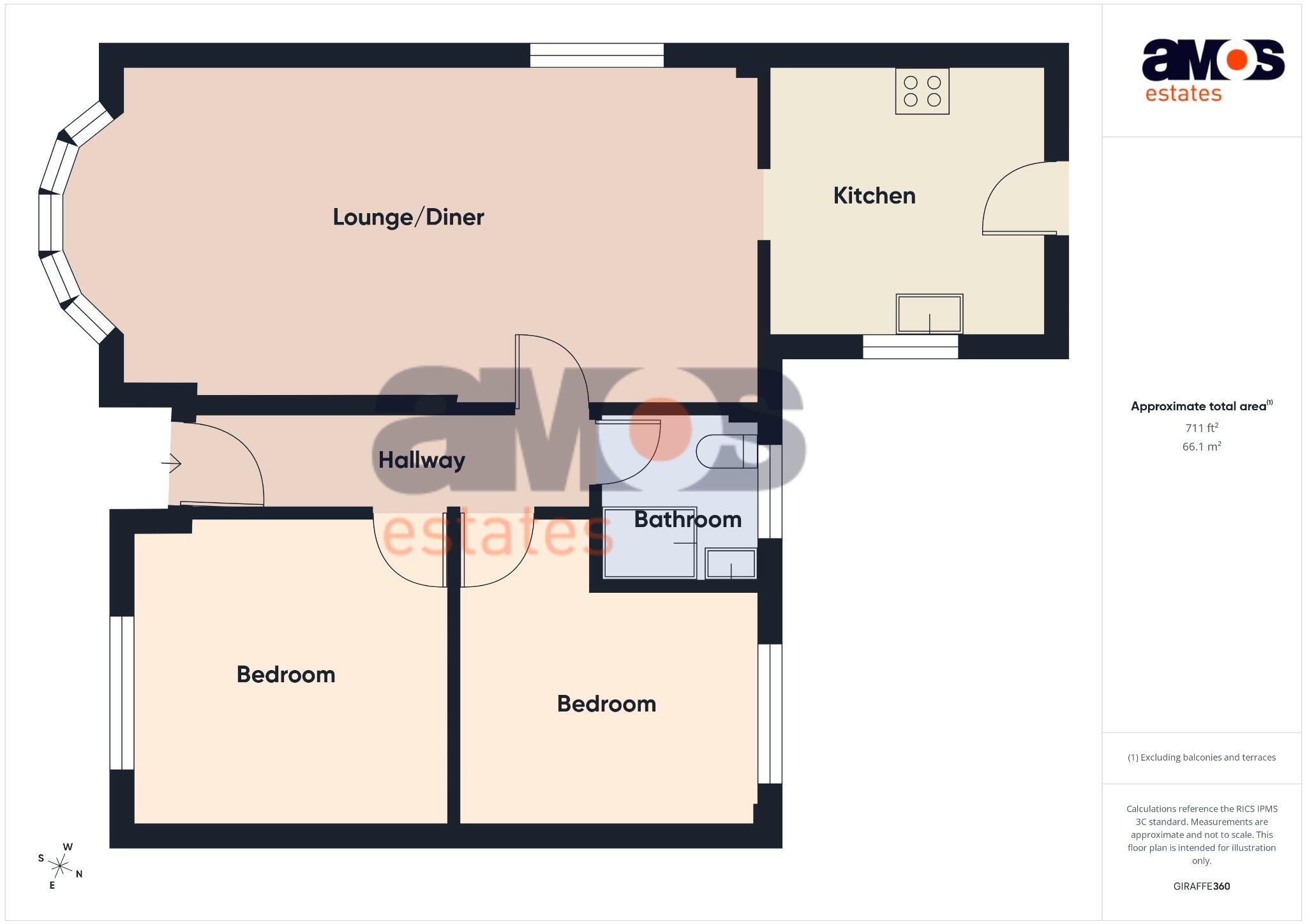Ashdown Crescent, Hadleigh, Essex floorplan