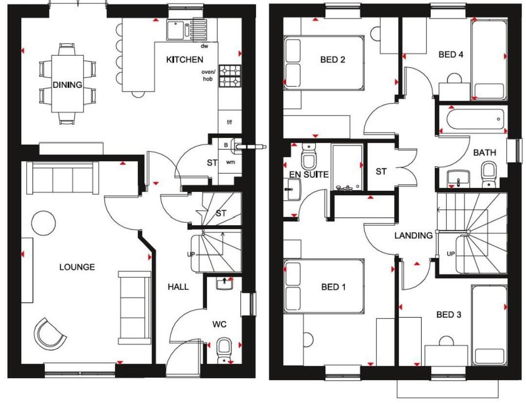 Pembroke Avenue, Grantham, NG31 floorplan