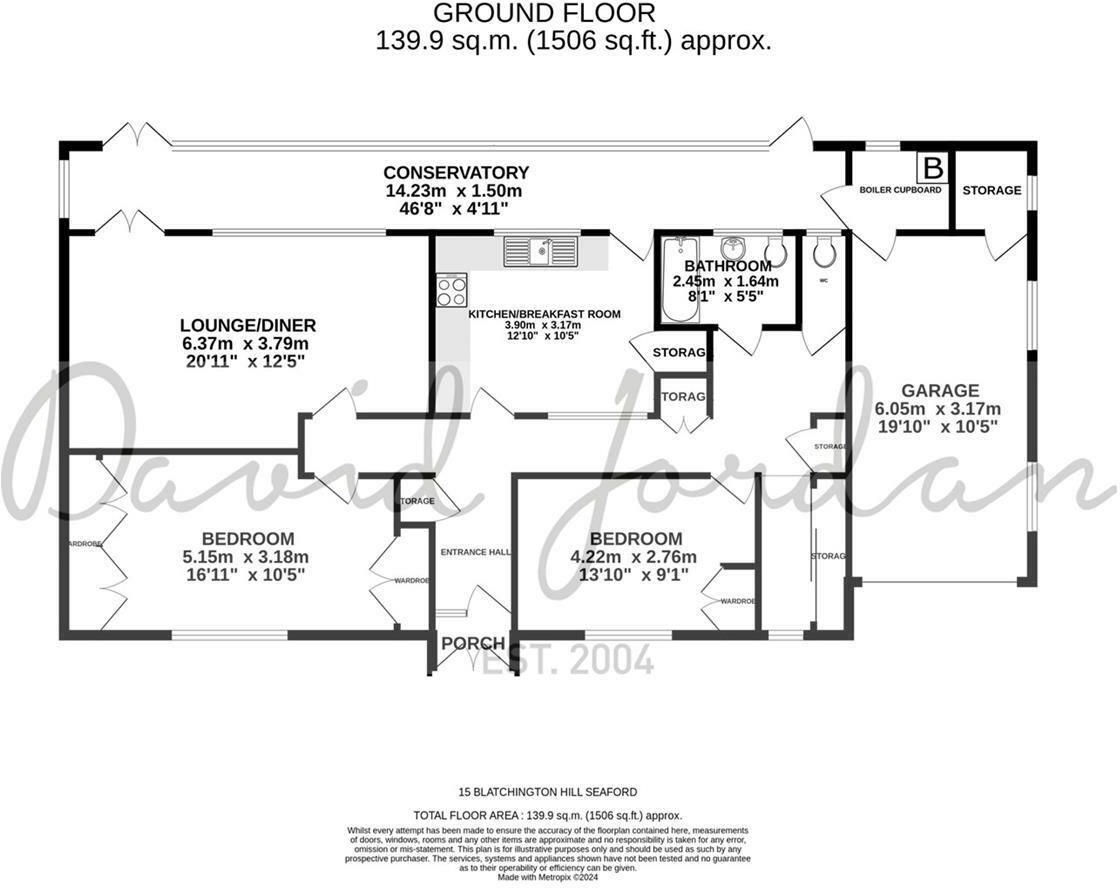 Blatchington Hill, Seaford floorplan