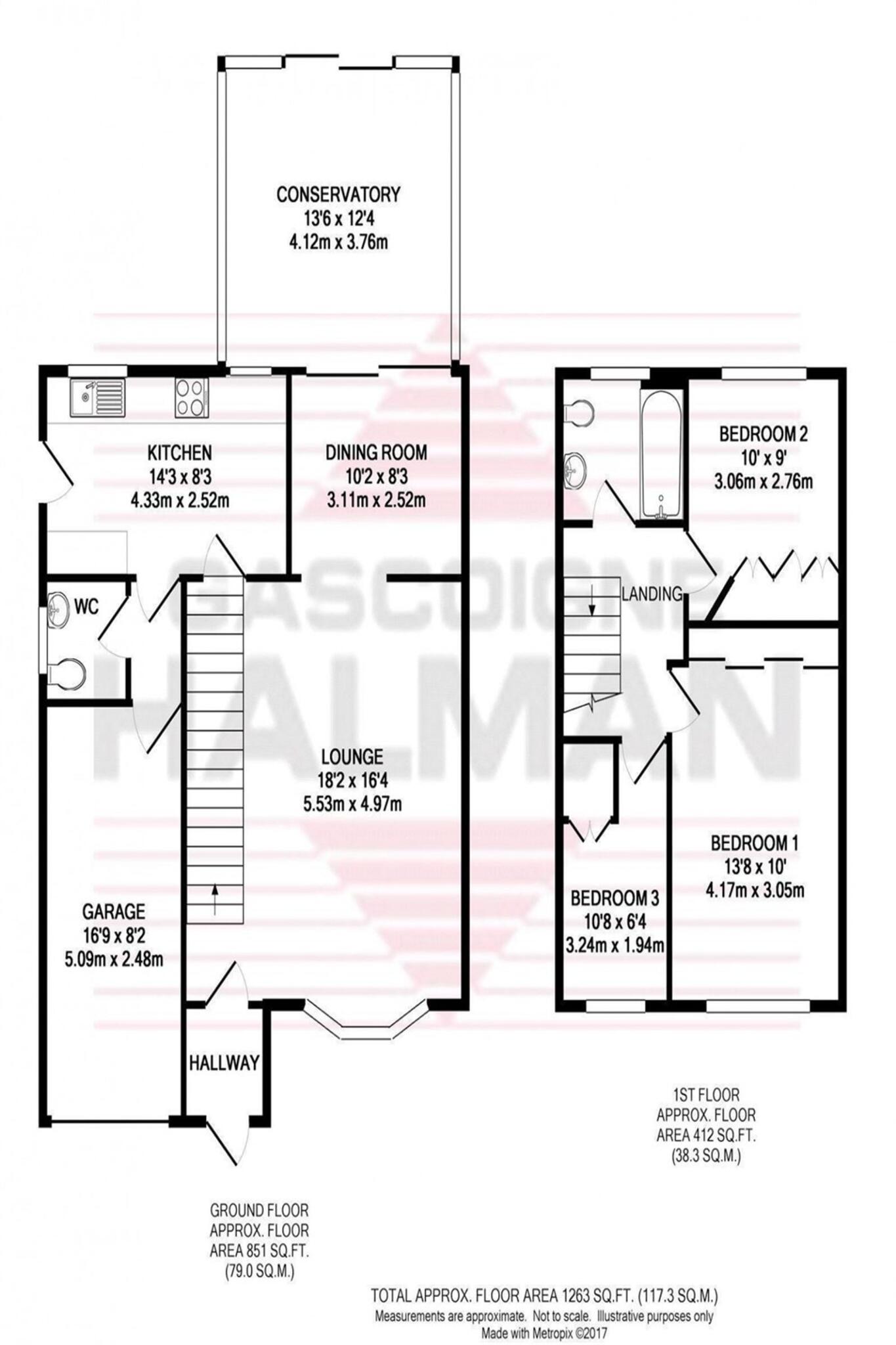 Greenwood Road, Lymm, WA13 floorplan