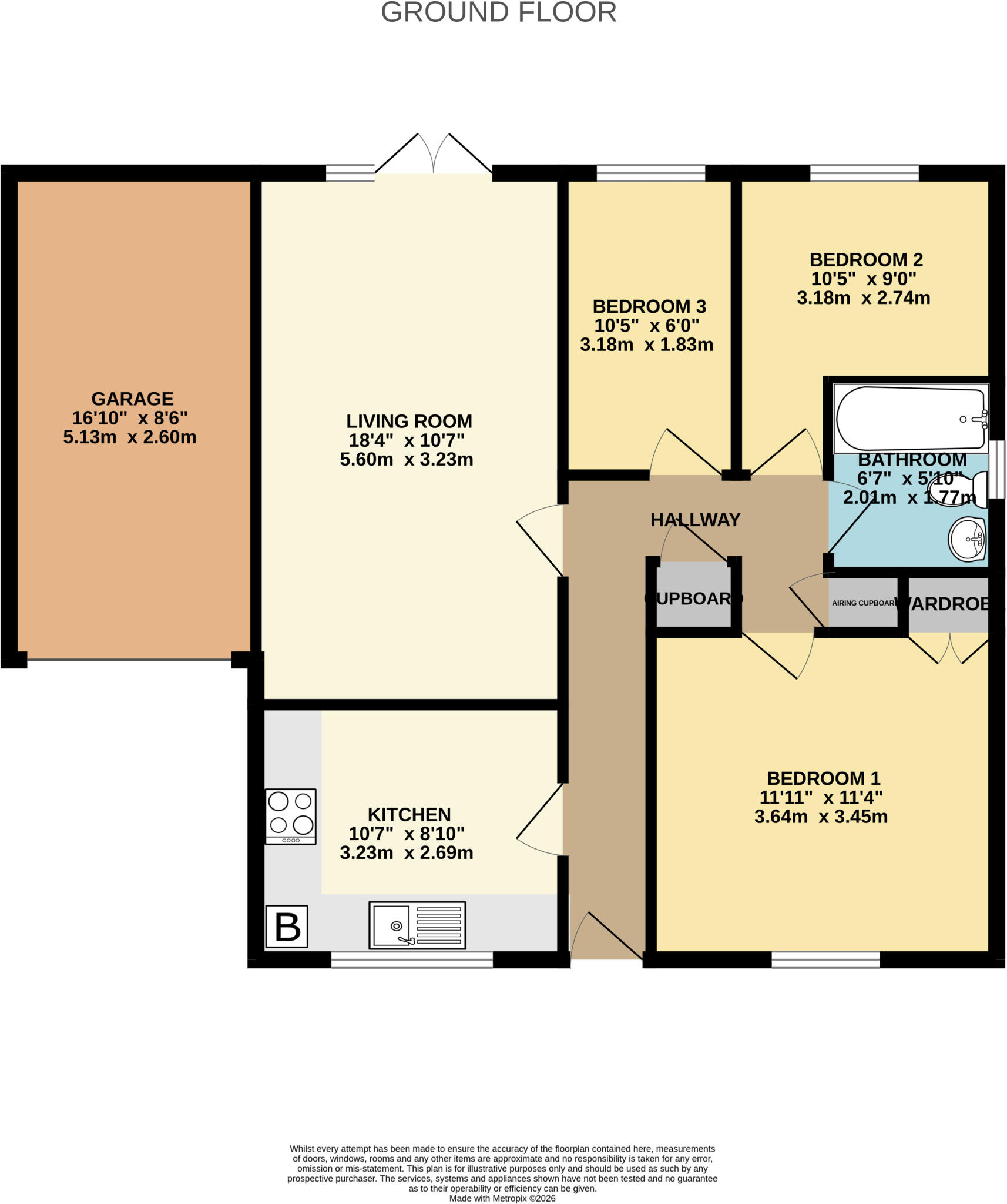 Kingston Chase, Heybridge, CM9 floorplan