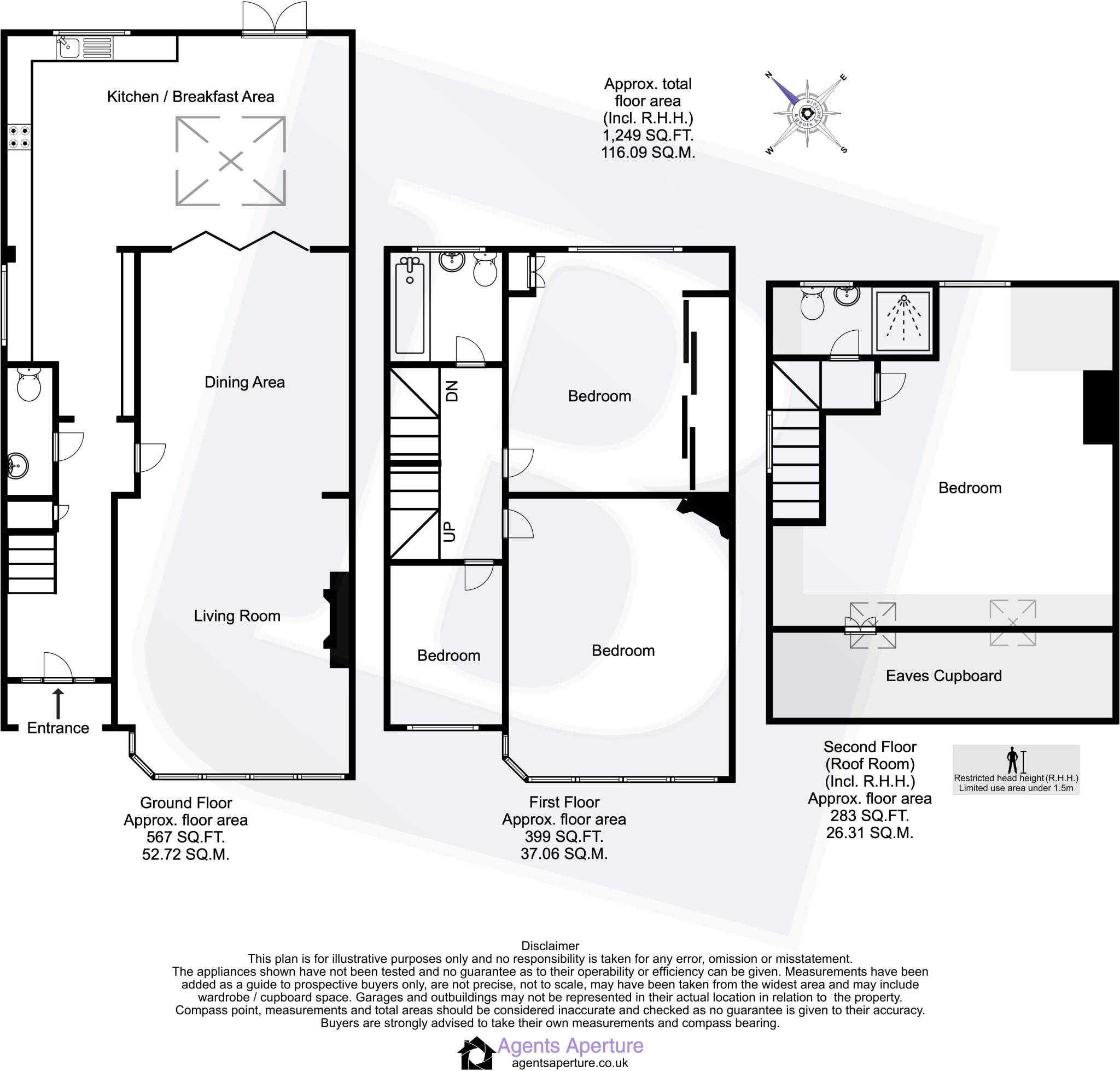 Canon Avenue, Chadwell Heath, RM6 floorplan