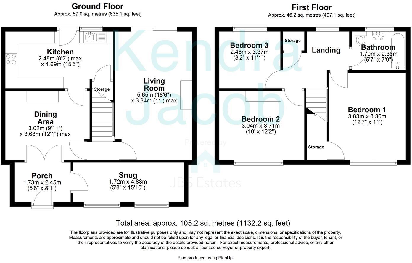 Lime Tree Avenue, Thurcroft, Rotherham floorplan