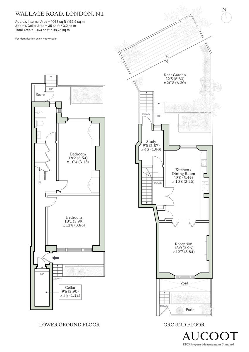 Wallace Road, Canonbury, London, N1 floorplan