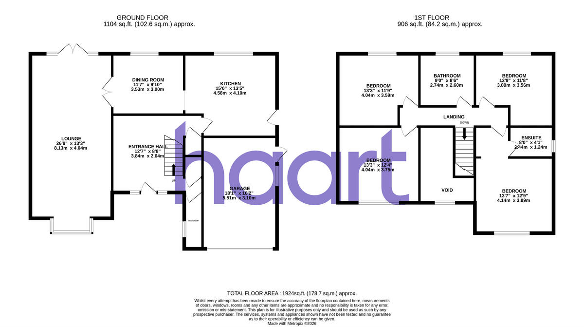 Cudham Lane North, Cudham floorplan