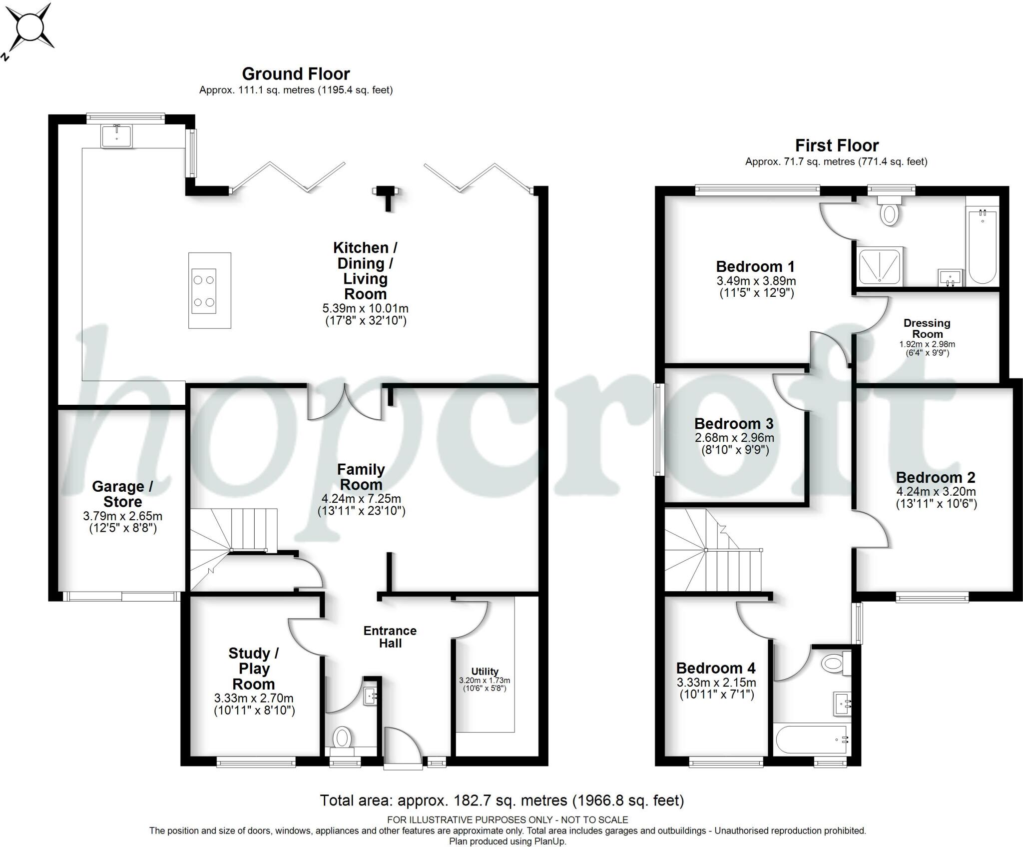 Arnett Way, Rickmansworth, WD3 floorplan
