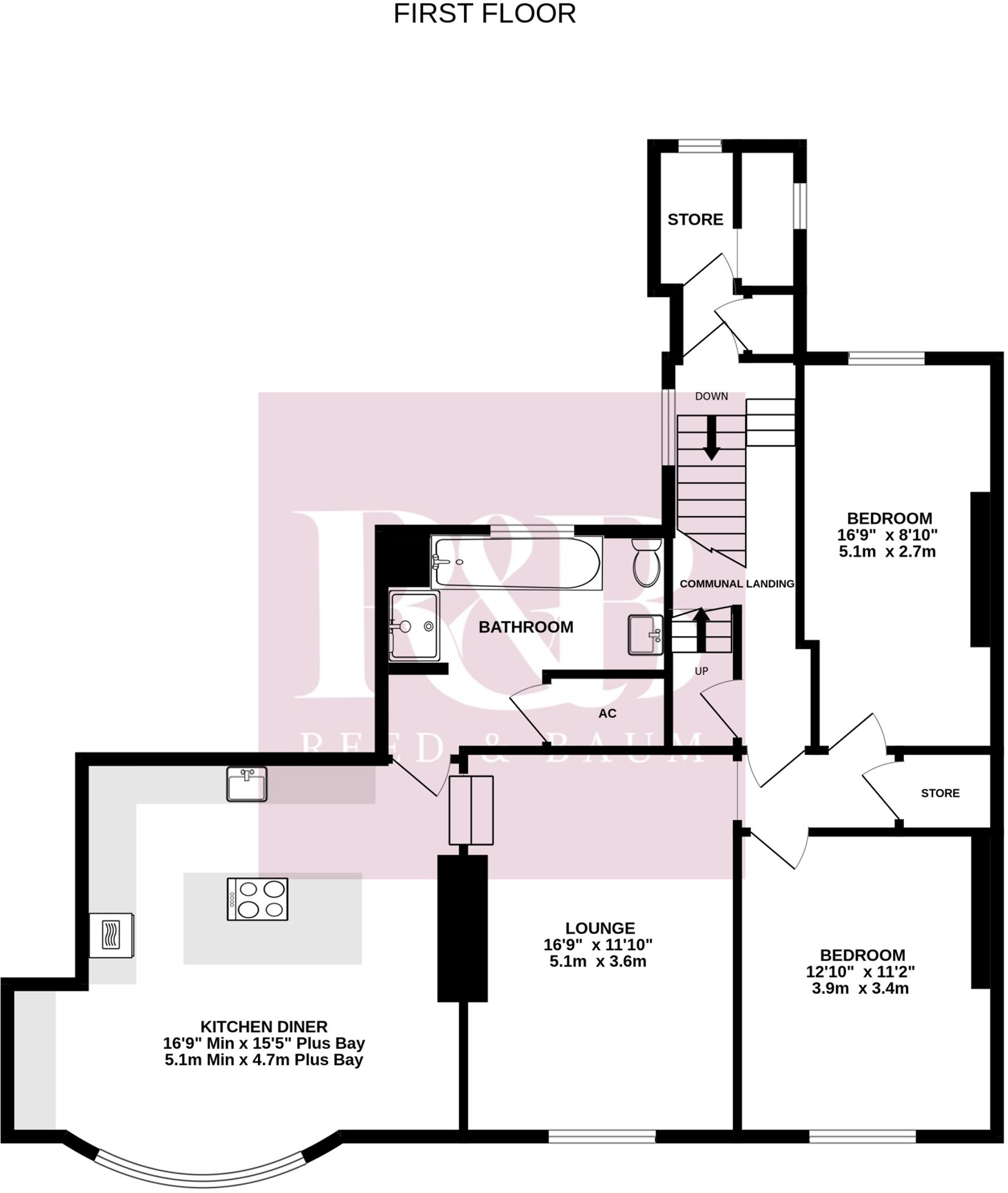 Kilwardby Street, Ashby-De-La-Zouch, LE65 floorplan