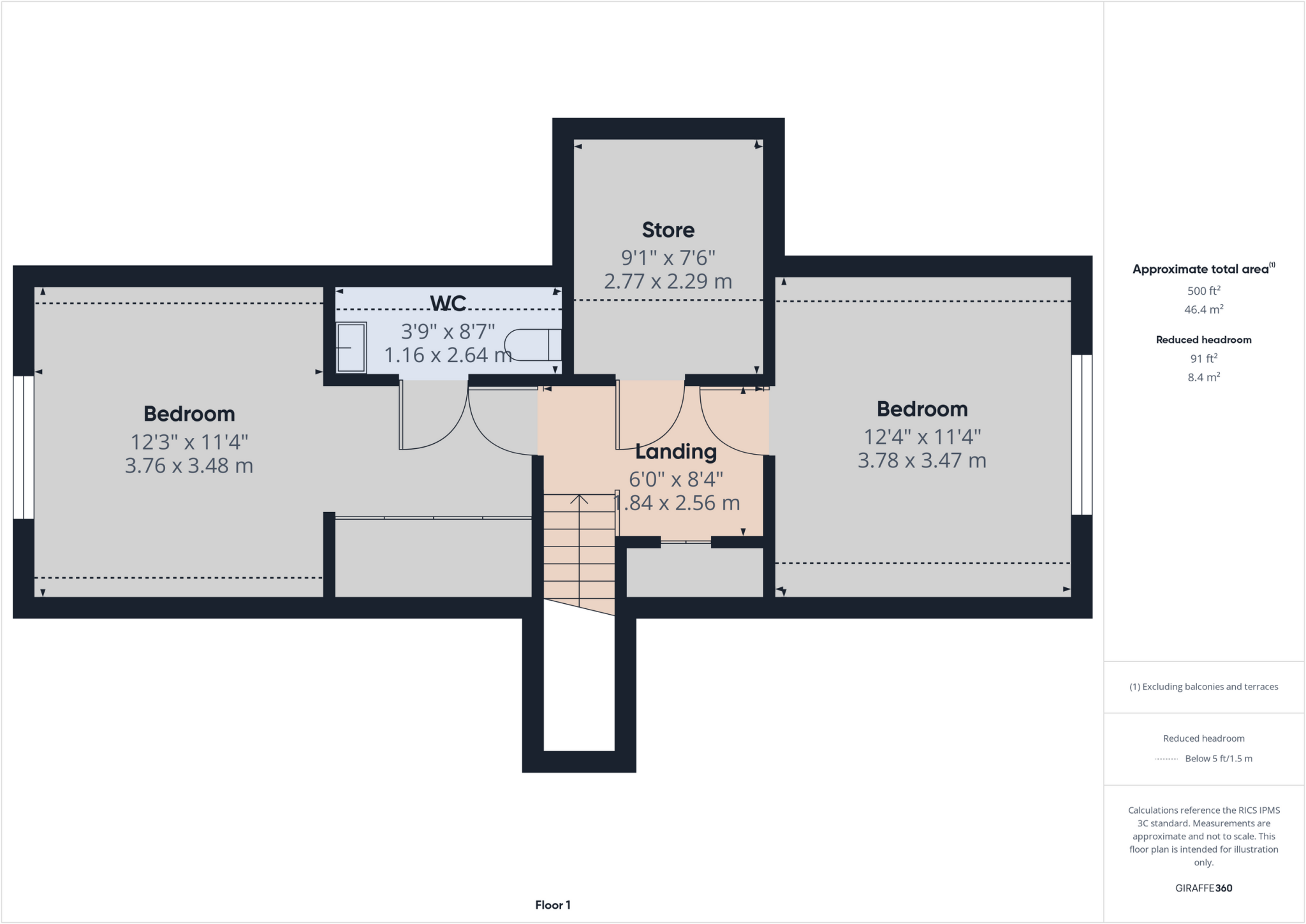 Robincroft Road, Allestree floorplan