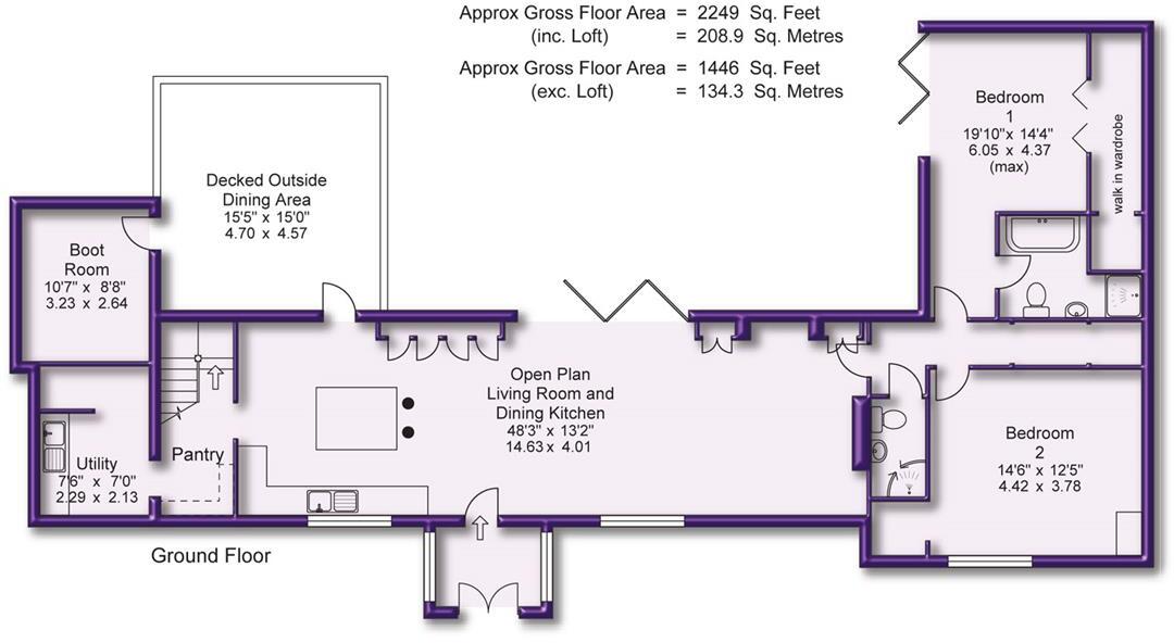Mill Lane, Ashley, Altrincham floorplan