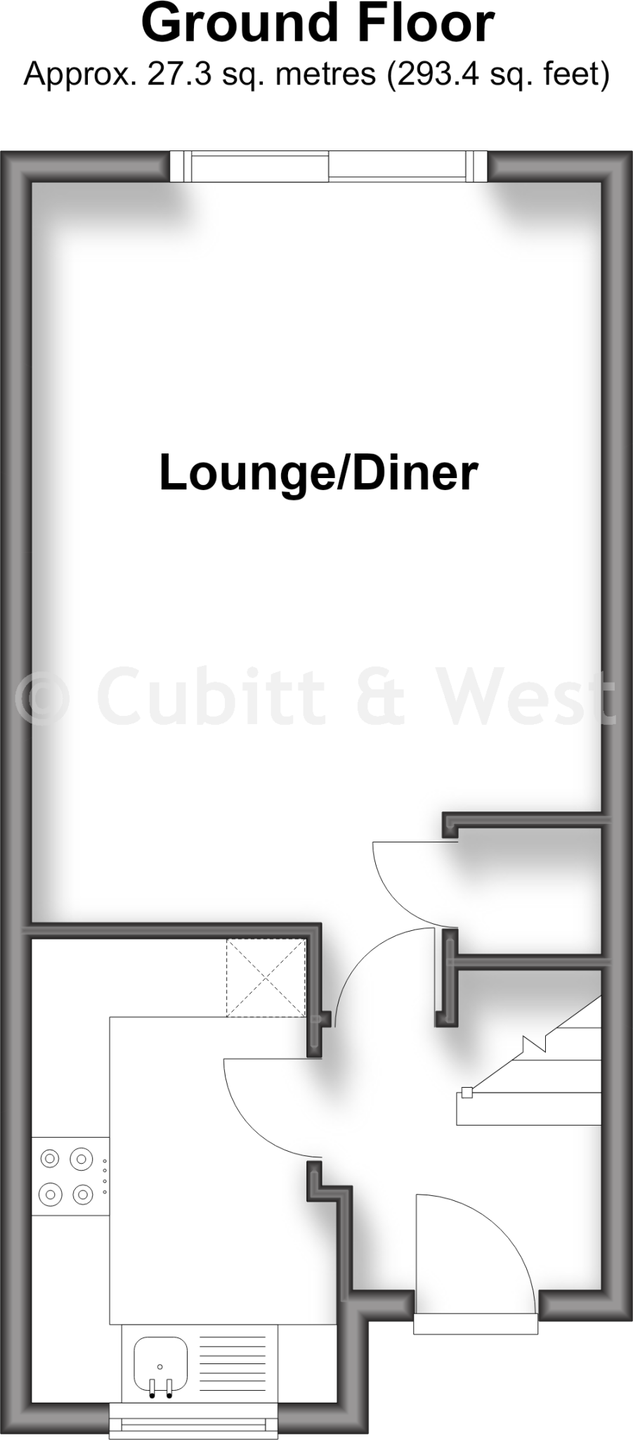 Godwin Crescent, Waterlooville, Hampshire floorplan