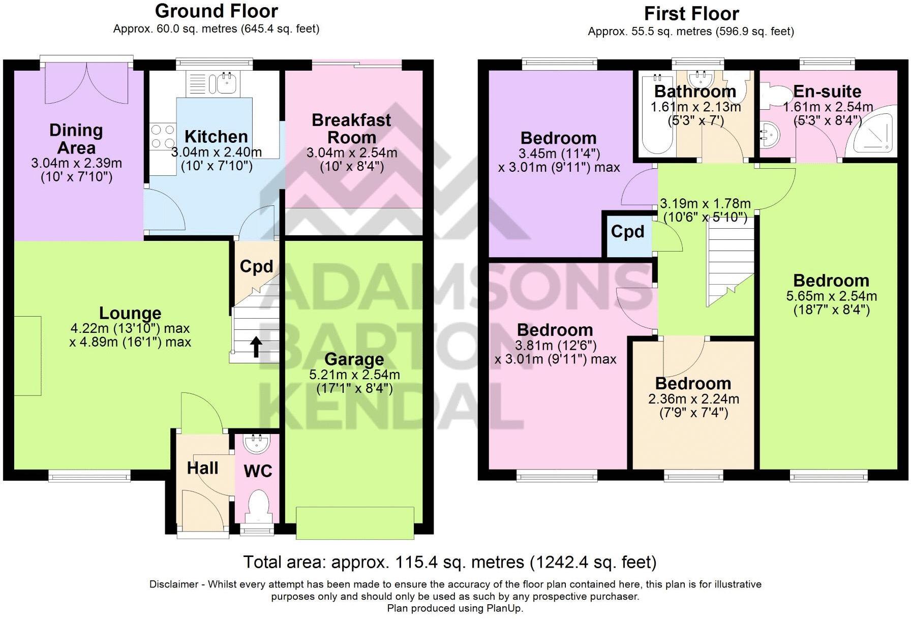 Christopher Acre, Norden, OL11 floorplan